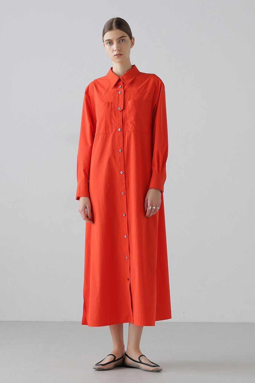 【アドーア/ADORE】のソフトタイプライターワンピース 人気、トレンドファッション・服の通販 founy(ファニー) 　ファッション　Fashion　レディースファッション　Fashion for Women　ワンピース　Dresses　チュニック　Tunic Tops & Dresses　ウエスタン　Western Style　タイプライター　Typewriter Fabric, Crisp Cotton　チュニック　Tunic, Long Top　ドレス　Dress, One-Piece　ヨーク　Yoke, Yoke Design　ロング　Long, Long-Length　再入荷　Restock / Back in Stock　other-2|ID: prp329100004782570 ipo3291000000035878476