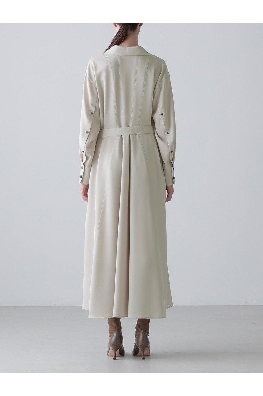 【アドーア/ADORE】のドビークロスワンピース 人気、トレンドファッション・服の通販 founy(ファニー) 　ファッション　Fashion　レディースファッション　Fashion for Women　ワンピース　Dresses　チュニック　Tunic Tops & Dresses　ストレッチ　Stretch, Stretchy Fabric　チュニック　Tunic, Long Top　トレンチ　Trench, Trench Coat　ドレープ　Drape, Draping Fabric　フレア　Flare, Flared　フロント　Front, Front Design　ヨーク　Yoke, Yoke Design　ロング　Long, Long-Length　新作・新入荷　New Arrivals / New In　other-5|ID: prp329100004782571 ipo3291000000034705681