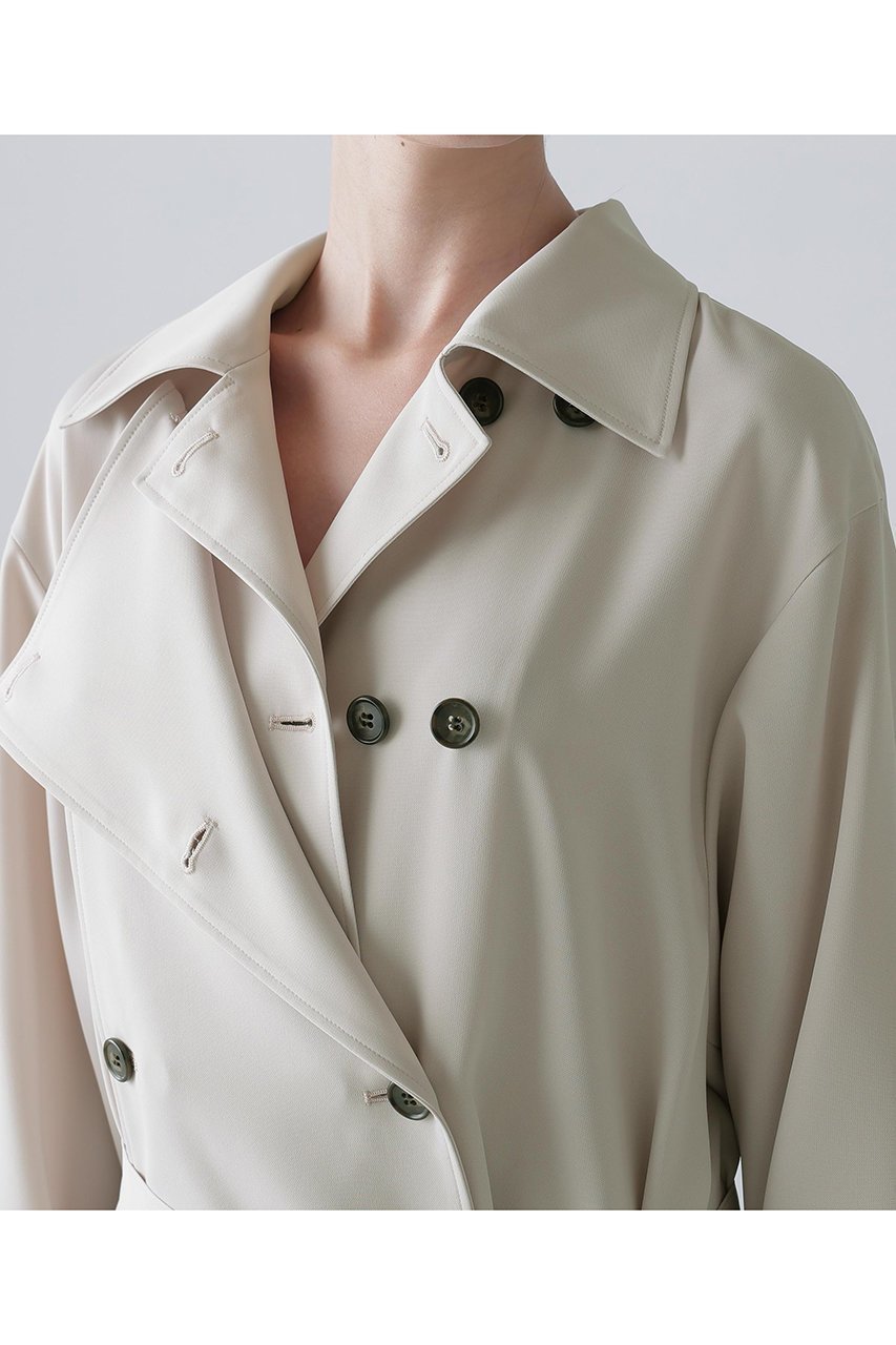 【アドーア/ADORE】のドビークロスワンピース 人気、トレンドファッション・服の通販 founy(ファニー) 　ファッション　Fashion　レディースファッション　Fashion for Women　ワンピース　Dresses　チュニック　Tunic Tops & Dresses　ストレッチ　Stretch, Stretchy Fabric　チュニック　Tunic, Long Top　トレンチ　Trench, Trench Coat　ドレープ　Drape, Draping Fabric　フレア　Flare, Flared　フロント　Front, Front Design　ヨーク　Yoke, Yoke Design　ロング　Long, Long-Length　新作・新入荷　New Arrivals / New In　other-6|ID: prp329100004782571 ipo3291000000034705683