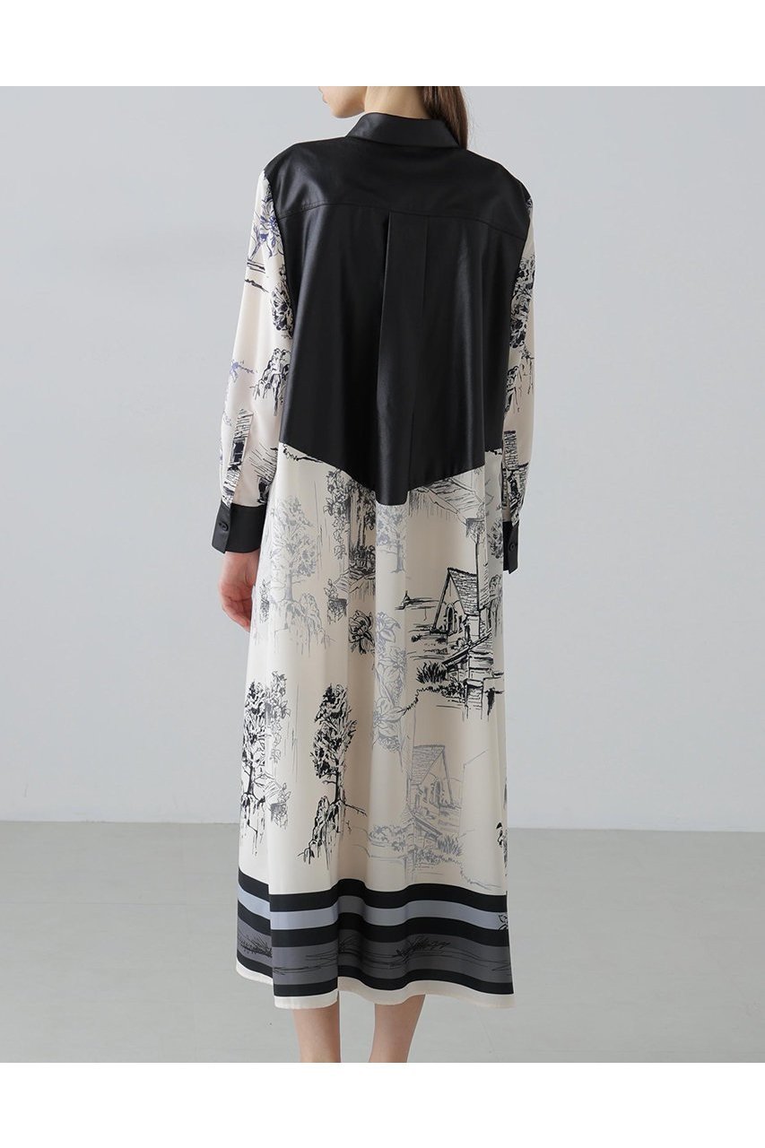 【アドーア/ADORE】のサウダージプリントワンピース 人気、トレンドファッション・服の通販 founy(ファニー) 　ファッション　Fashion　レディースファッション　Fashion for Women　ワンピース　Dresses　チュニック　Tunic Tops & Dresses　エレガント 上品　Elegant　カフス　Cuff Design　チュニック　Tunic, Long Top　ドレス　Dress, One-Piece　パウダー　Powder, Soft Tone　プリント　Print, Printed Pattern　モチーフ　Motif, Design Theme　ロング　Long, Long-Length　新作・新入荷　New Arrivals / New In　other-5|ID: prp329100004782572 ipo3291000000034705694