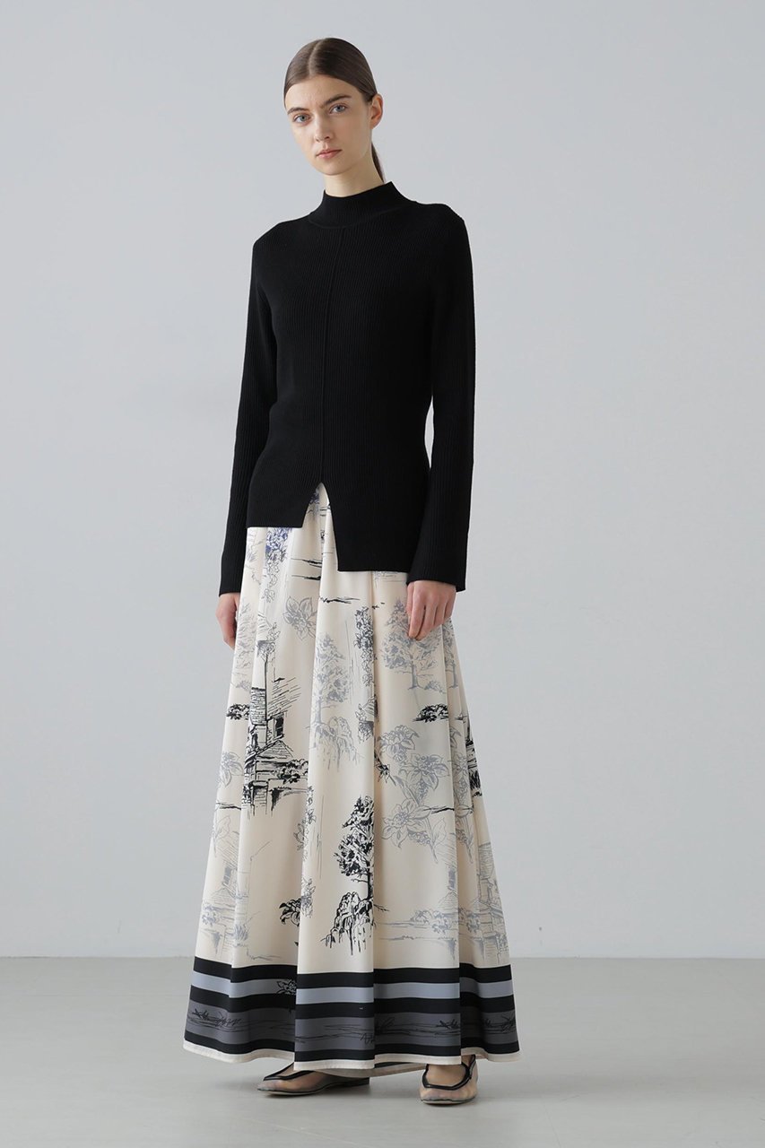 【アドーア/ADORE】のサウダージプリントパンツ 人気、トレンドファッション・服の通販 founy(ファニー) 　ファッション　Fashion　レディースファッション　Fashion for Women　パンツ　Pants & Trousers　パウダー　Powder, Soft Tone　フロント　Front, Front Design　プリント　Print, Printed Pattern　ワイド　Wide, Wide Fit　新作・新入荷　New Arrivals / New In　other-2|ID: prp329100004782573 ipo3291000000034705705