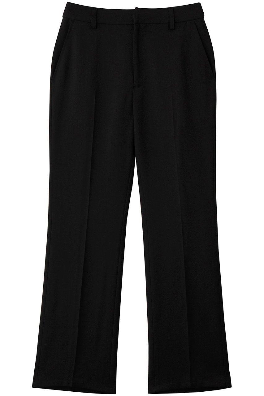 【マノフ/MANOF】のSTRAIGHT SLIM PANTS インテリア・キッズ・メンズ・レディースファッション・服の通販 founy(ファニー) 　ファッション　Fashion　レディースファッション　Fashion for Women　パンツ　Pants & Trousers　シンプル　Simple, Minimal　スリム　Slim, Slim Fit　センター　Center, Center Line　フィット　Fit, Slim Fit　定番　Standard, Basic Item　新作・新入荷　New Arrivals / New In　BLACK|ID: prp329100004782577 ipo3291000000034705734
