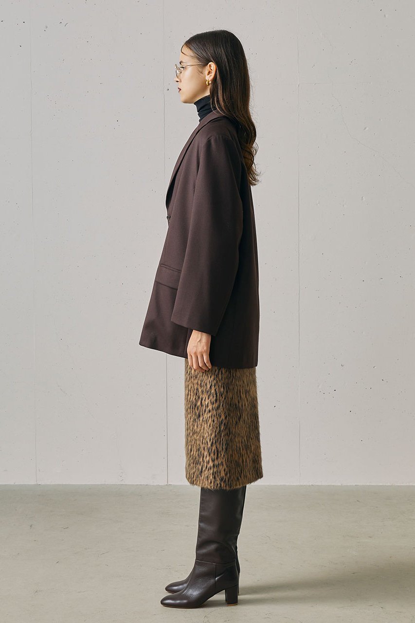 【ジェイドット/j.】の起毛ジャカード レオパード柄スカート 人気、トレンドファッション・服の通販 founy(ファニー) 　ファッション　Fashion　レディースファッション　Fashion for Women　スカート　Skirts　ロングスカート　Long Skirts / Maxi & Midi Skirts　エレガント 上品　Elegant　ジャカード／ジャガード　Jacquard, Woven Pattern　ストレート　Straight, Straight Cut　レオパード　Leopard, Animal Print　ロング　Long, Long-Length　other-8|ID: prp329100004782587 ipo3291000000036137431