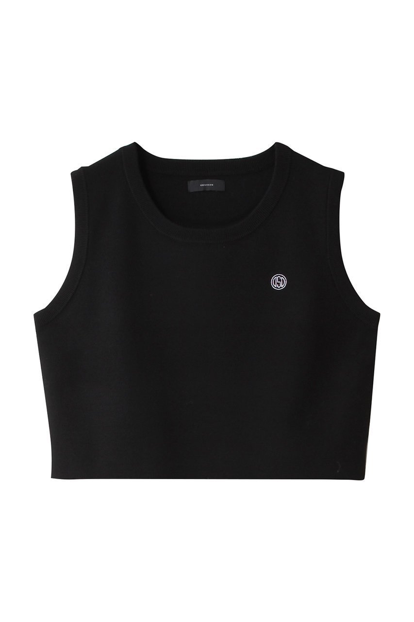 【オブシディアン/OBSIDIAN】の2/50 KNIT SHORT VEST インテリア・キッズ・メンズ・レディースファッション・服の通販 founy(ファニー) 　ファッション　Fashion　レディースファッション　Fashion for Women　アウター　Coat / Outerwear Collection　レディースジャケット・軽アウター　Jackets　ショート　Short, Short Length　シンプル　Simple, Minimal　ジャケット　Jacket, Outerwear　ストレッチ　Stretch, Stretchy Fabric　バランス　Balance, Style Balance　プリーツ　Pleats, Pleated　ベスト　Vest, Waistcoat　モックネック　Mock Neck, Short Turtleneck　エレガント 上品　Elegant　新作・新入荷　New Arrivals / New In　ブラック|ID: prp329100004782591 ipo3291000000034705846