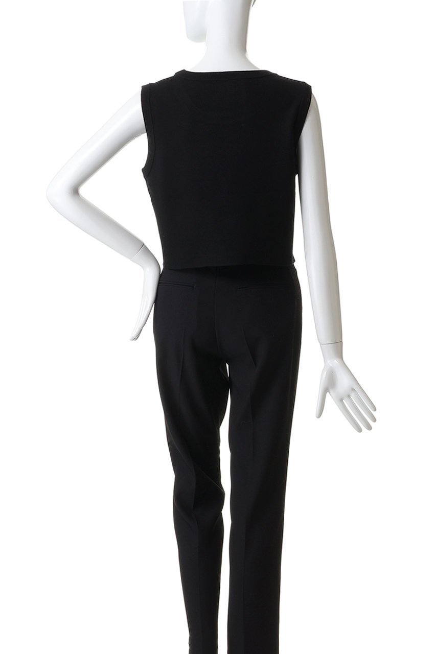 【オブシディアン/OBSIDIAN】の2/50 KNIT SHORT VEST 人気、トレンドファッション・服の通販 founy(ファニー) 　ファッション　Fashion　レディースファッション　Fashion for Women　アウター　Coat / Outerwear Collection　レディースジャケット・軽アウター　Jackets　ショート　Short, Short Length　シンプル　Simple, Minimal　ジャケット　Jacket, Outerwear　ストレッチ　Stretch, Stretchy Fabric　バランス　Balance, Style Balance　プリーツ　Pleats, Pleated　ベスト　Vest, Waistcoat　モックネック　Mock Neck, Short Turtleneck　エレガント 上品　Elegant　新作・新入荷　New Arrivals / New In　other-4|ID: prp329100004782591 ipo3291000000034705850