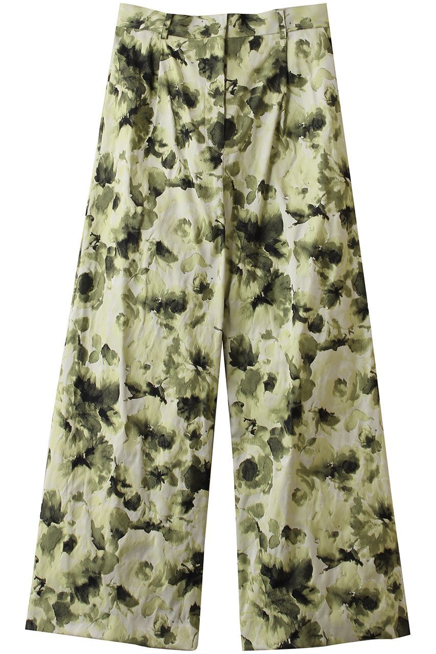 【エブール/ebure】のフラワータフタ ワイドパンツ 人気、トレンドファッション・服の通販 founy(ファニー) ファッション Fashion レディースファッション Fashion for Women パンツ Pants & Trousers 2026年 2026 おすすめ Recommended / Our Picks イエロー Yellow シンプル Simple, Minimal タフタ Taffeta, Structured Fabric フラワー Flower, Floral プリント Print, Printed Pattern ワイド Wide, Wide Fit 夏 Summer 春 Spring S/S・春夏 SS, Spring/Summer, Warm Season other-1|ID: prp329100004782594 ipo3291000000035861280