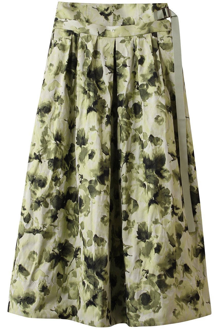 【エブール/ebure】の【12/5 0:00販売開始】フラワータフタ ベルテッドスカート インテリア・キッズ・メンズ・レディースファッション・服の通販 founy(ファニー) ファッション Fashion レディースファッション Fashion for Women スカート Skirts 2026年 2026 おすすめ Recommended / Our Picks イエロー Yellow コルセット Corset, Bustier シェイプ Shape, Slim Fit タフタ Taffeta, Structured Fabric フラワー Flower, Floral プリント Print, Printed Pattern 夏 Summer 春 Spring S/S・春夏 SS, Spring/Summer, Warm Season イエロー|ID: prp329100004782595 ipo3291000000034705872