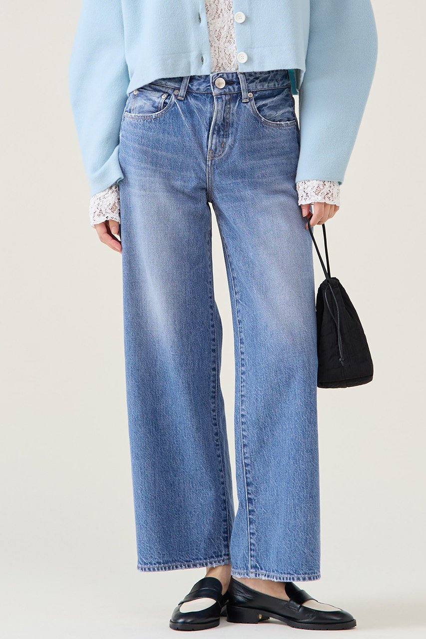 【マルティニーク/martinique】の《別注》【RED CARD TOKYO】35th Anniversary Wide Indigo Mid 人気、トレンドファッション・服の通販 founy(ファニー) ファッション Fashion レディースファッション Fashion for Women パンツ Pants & Trousers デニムパンツ・ジーンズ・美脚デニム Denim Jeans & Pants 2026年 2026 ジーンズ Jeans, Denim Pants ダメージ Distressed, Destroyed デニム Denim, Jeans Material ワーク Workwear, Utility Style エレガント 上品 Elegant 別注 Limited Edition, Custom Order 夏 Summer 春 Spring S/S・春夏 SS, Spring/Summer, Warm Season other-1|ID: prp329100004782615 ipo3291000000034706004