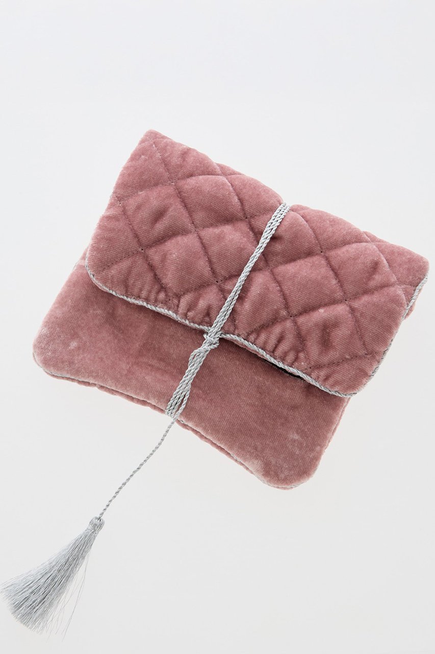 【マルティニーク/martinique】の《別注》【GIGI】jewelry pouch インテリア・キッズ・メンズ・レディースファッション・服の通販 founy(ファニー) 　ファッション　Fashion　レディースファッション　Fashion for Women　ポーチ&ミニバッグ　Pouches & Mini Bags　2026年　2026　ジュエリー　Jewelry, Accessories　フォルム　Silhouette, Form　ベロア　Velour, Soft Velvet　ポーチ　Pouch, Small Case　ランジェリー　Lingerie, Intimate Wear　再入荷　Restock / Back in Stock　別注　Limited Edition, Custom Order　夏　Summer　春　Spring　S/S・春夏　SS, Spring/Summer, Warm Season　ピンク|ID: prp329100004782616 ipo3291000000036137480