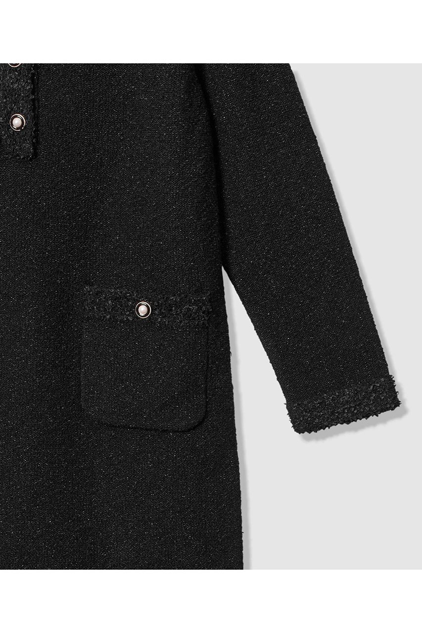 【アナイ/ANAYI】のブークレラメツイードボクシー ワンピース 人気、トレンドファッション・服の通販 founy(ファニー) 　ファッション　Fashion　レディースファッション　Fashion for Women　ワンピース　Dresses　チュニック　Tunic Tops & Dresses　2026年　2026　チュニック　Tunic, Long Top　フロント　Front, Front Design　ボックス　Boxy, Box Shape　ポケット　Pocket, Pocket Detail　リュクス　Luxury, Elegant, High-End, Chic　ロング　Long, Long-Length　夏　Summer　春　Spring　S/S・春夏　SS, Spring/Summer, Warm Season　other-4|ID: prp329100004782617 ipo3291000000036049961