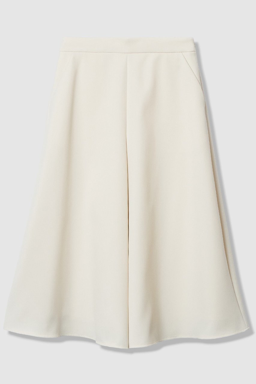 【アナイ/ANAYI】のカルゼフレアガウチョパンツ インテリア・キッズ・メンズ・レディースファッション・服の通販 founy(ファニー) 　ファッション　Fashion　レディースファッション　Fashion for Women　パンツ　Pants & Trousers　2026年　2026　なめらか　Smooth, Silky Texture　ガウチョパンツ　Gaucho Pants, Culottes　シンプル　Simple, Minimal　フレア　Flare, Flared　エレガント 上品　Elegant　夏　Summer　春　Spring　S/S・春夏　SS, Spring/Summer, Warm Season　オフホワイト|ID: prp329100004782619 ipo3291000000036137482