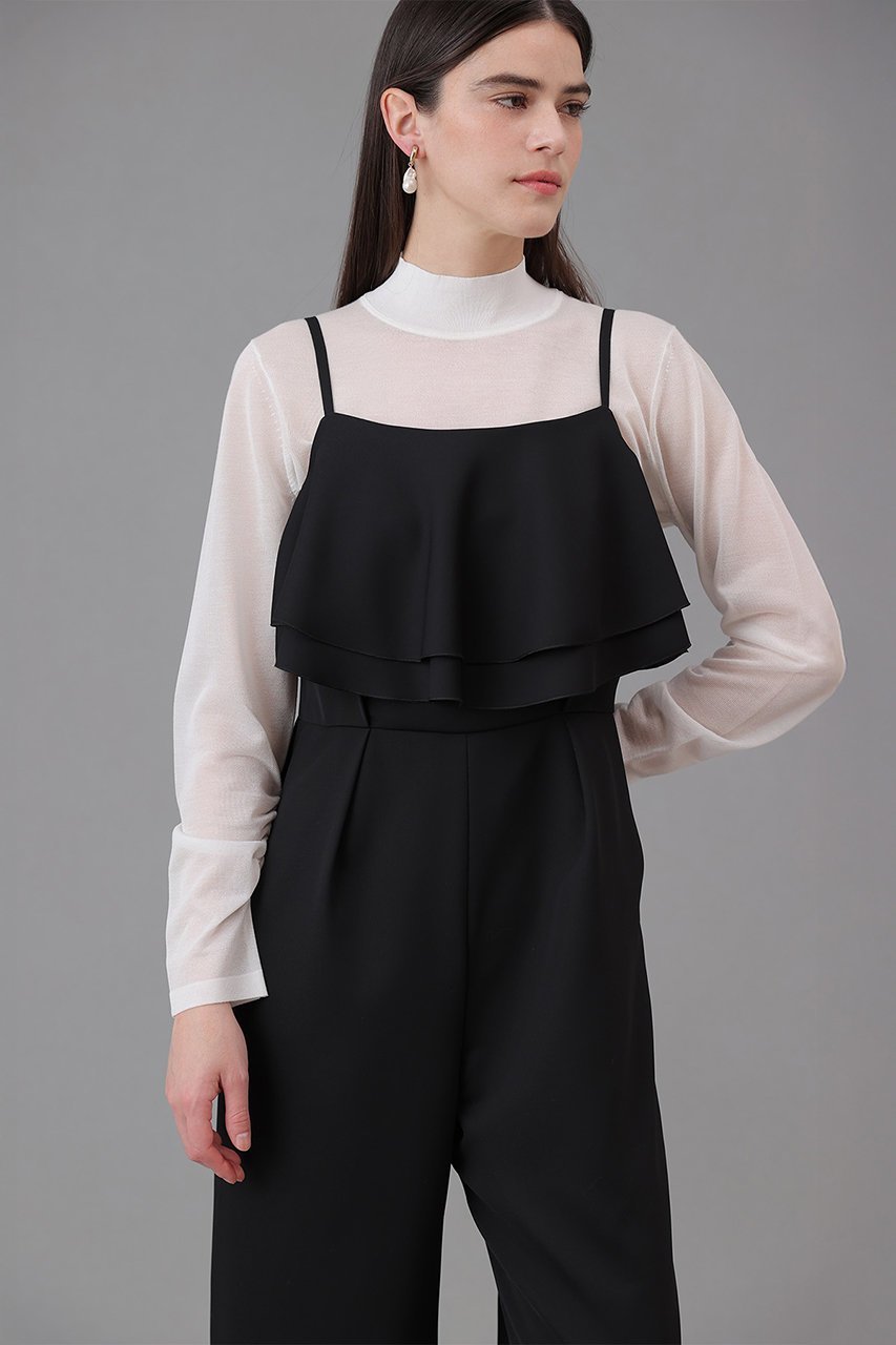 【アナイ/ANAYI】のダブルクロスフリルサロペットパンツ 人気、トレンドファッション・服の通販 founy(ファニー) ファッション Fashion レディースファッション Fashion for Women パンツ Pants & Trousers 2026年 2026 おすすめ Recommended / Our Picks なめらか Smooth, Silky Texture インナー Innerwear オケージョン Occasion Wear カットソー Cut and Sewn Top シェイプ Shape, Slim Fit ダブル Double, Double-Breasted ネックレス Necklace, Pendant Necklace パール Pearl, Pearl Accent フリル Frill, Ruffle 冬 Winter / This Winter 夏 Summer 春 Spring S/S・春夏 SS, Spring/Summer, Warm Season other-7|ID: prp329100004782620 ipo3291000000034766380