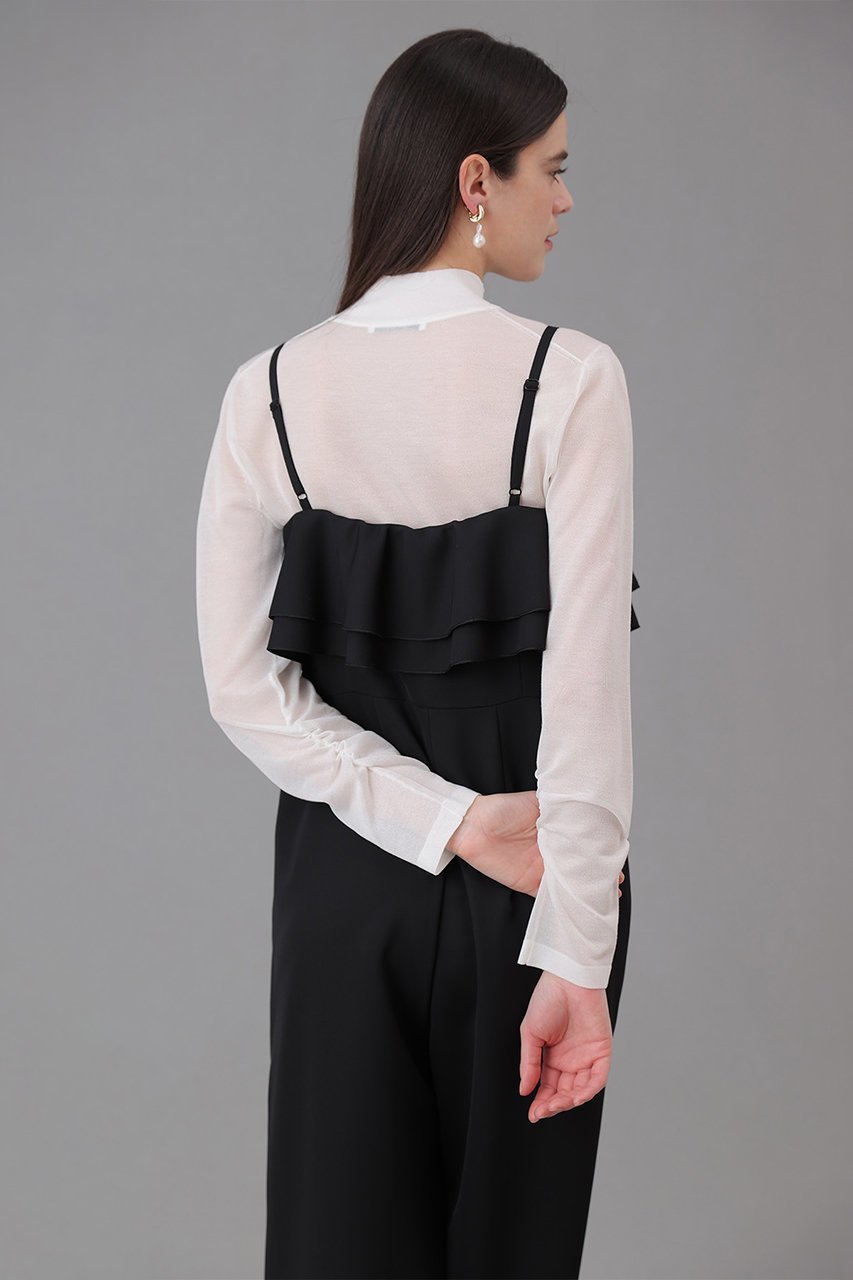 【アナイ/ANAYI】のダブルクロスフリルサロペットパンツ 人気、トレンドファッション・服の通販 founy(ファニー) ファッション Fashion レディースファッション Fashion for Women パンツ Pants & Trousers 2026年 2026 おすすめ Recommended / Our Picks なめらか Smooth, Silky Texture インナー Innerwear オケージョン Occasion Wear カットソー Cut and Sewn Top シェイプ Shape, Slim Fit ダブル Double, Double-Breasted ネックレス Necklace, Pendant Necklace パール Pearl, Pearl Accent フリル Frill, Ruffle 冬 Winter / This Winter 夏 Summer 春 Spring S/S・春夏 SS, Spring/Summer, Warm Season other-8|ID: prp329100004782620 ipo3291000000034766381