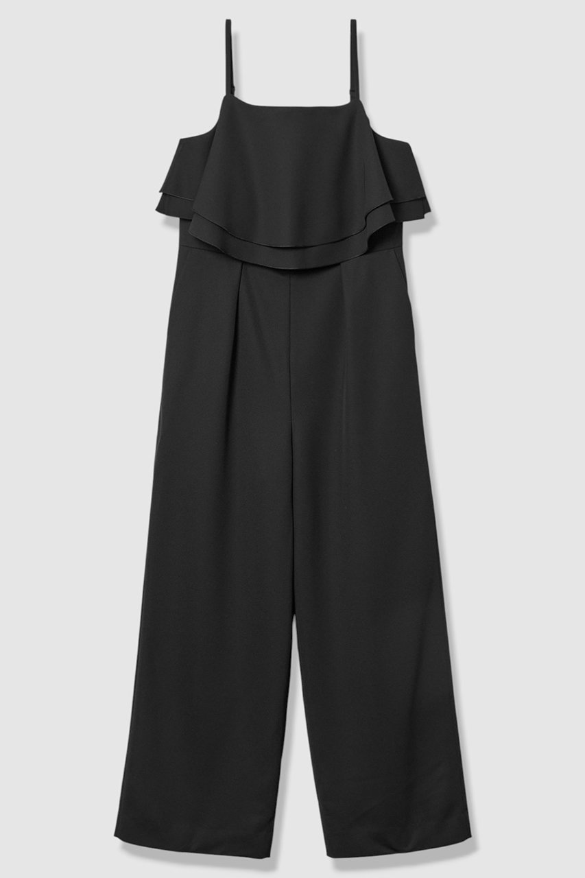 【アナイ/ANAYI】のダブルクロスフリルサロペットパンツ インテリア・キッズ・メンズ・レディースファッション・服の通販 founy(ファニー) ファッション Fashion レディースファッション Fashion for Women パンツ Pants & Trousers 2026年 2026 おすすめ Recommended / Our Picks なめらか Smooth, Silky Texture インナー Innerwear オケージョン Occasion Wear カットソー Cut and Sewn Top シェイプ Shape, Slim Fit ダブル Double, Double-Breasted ネックレス Necklace, Pendant Necklace パール Pearl, Pearl Accent フリル Frill, Ruffle 冬 Winter / This Winter 夏 Summer 春 Spring S/S・春夏 SS, Spring/Summer, Warm Season ブラック|ID: prp329100004782620 ipo3291000000036137493