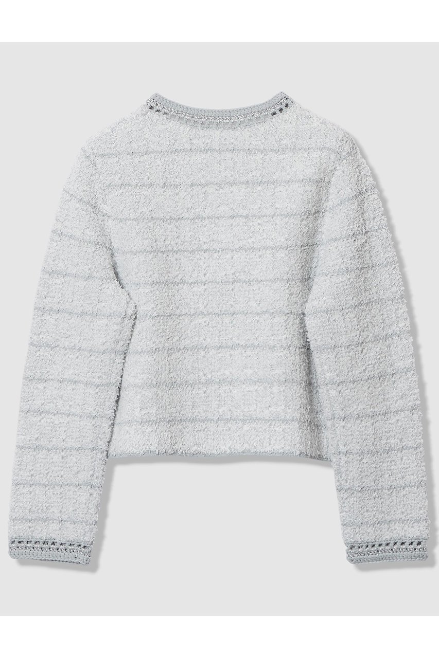 【アナイ/ANAYI】のノットツイードエジング カーディガン 人気、トレンドファッション・服の通販 founy(ファニー) 　ファッション　Fashion　レディースファッション　Fashion for Women　トップス・カットソー　Cut & Sew Tops　ニット　Knit Tops & Sweaters　カーディガン・羽織り　Layered Style Cardigans　2026年　2026　カーディガン　Cardigan, Knitwear　ジャケット　Jacket, Outerwear　スプリング　Spring, Spring Collection　ツイード　Twill, Twill Weave　フロント　Front, Front Design　夏　Summer　春　Spring　S/S・春夏　SS, Spring/Summer, Warm Season　other-2|ID: prp329100004782623 ipo3291000000034706064