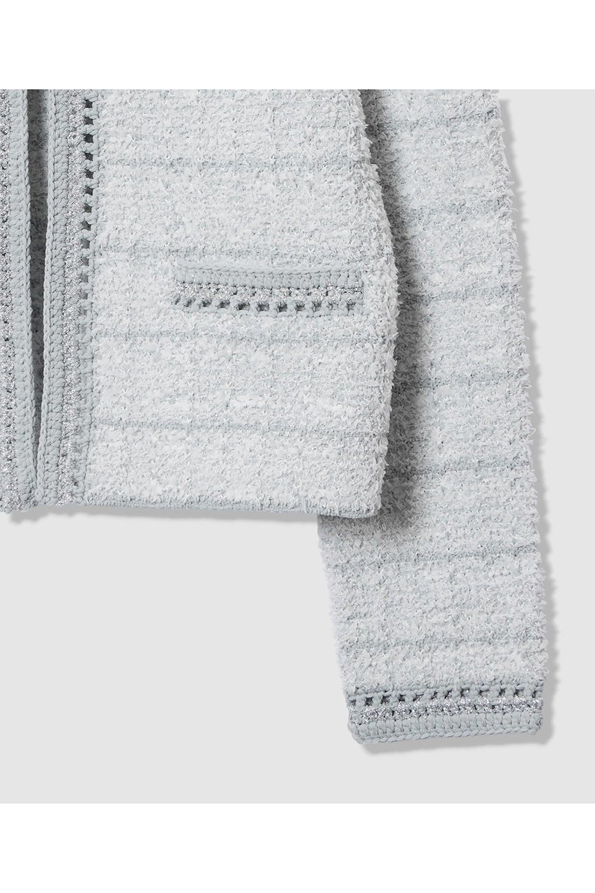 【アナイ/ANAYI】のノットツイードエジング カーディガン 人気、トレンドファッション・服の通販 founy(ファニー) 　ファッション　Fashion　レディースファッション　Fashion for Women　トップス・カットソー　Cut & Sew Tops　ニット　Knit Tops & Sweaters　カーディガン・羽織り　Layered Style Cardigans　2026年　2026　カーディガン　Cardigan, Knitwear　ジャケット　Jacket, Outerwear　スプリング　Spring, Spring Collection　ツイード　Twill, Twill Weave　フロント　Front, Front Design　夏　Summer　春　Spring　S/S・春夏　SS, Spring/Summer, Warm Season　other-6|ID: prp329100004782623 ipo3291000000034706068