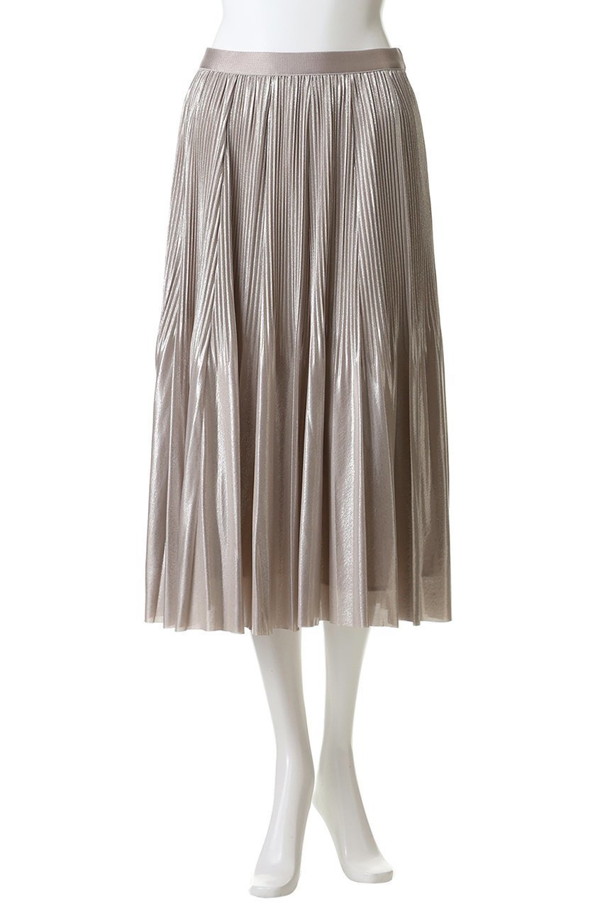 【アナイ/ANAYI】のセミシャイニーラメプリーツ スカート 人気、トレンドファッション・服の通販 founy(ファニー) 　ファッション　Fashion　レディースファッション　Fashion for Women　スカート　Skirts　プリーツスカート / 上品フェミニンスタイル　Pleated Skirts　ロングスカート　Long Skirts / Maxi & Midi Skirts　おすすめ　Recommended / Our Picks　エレガント 上品　Elegant　クリスタル　Crystal, Swarovski　サテン　Satin, Glossy Fabric　ドット　Polka Dot, Dot Pattern　プリント　Print, Printed Pattern　プリーツ　Pleats, Pleated　ロング　Long, Long-Length　other-2|ID: prp329100004782624 ipo3291000000035990545