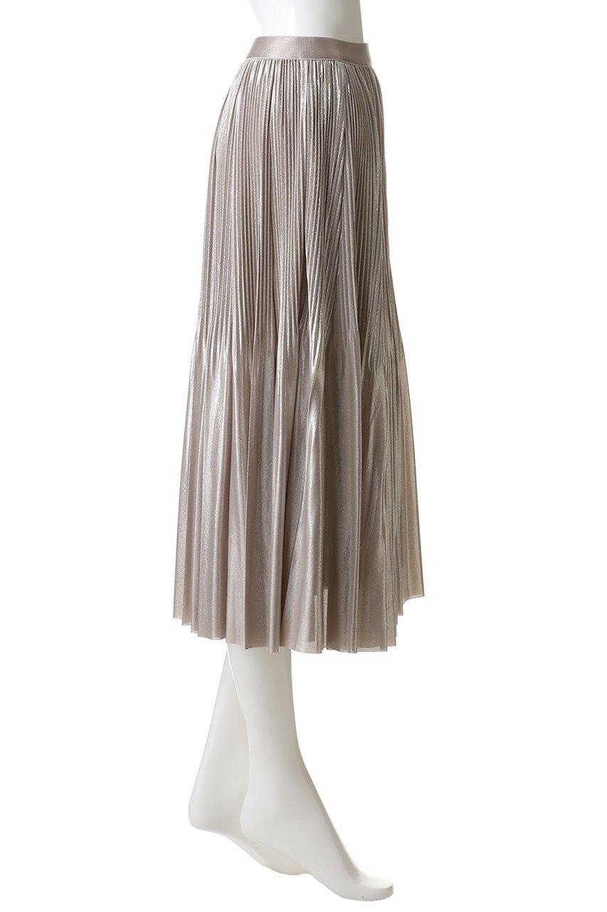 【アナイ/ANAYI】のセミシャイニーラメプリーツ スカート 人気、トレンドファッション・服の通販 founy(ファニー) 　ファッション　Fashion　レディースファッション　Fashion for Women　スカート　Skirts　プリーツスカート / 上品フェミニンスタイル　Pleated Skirts　ロングスカート　Long Skirts / Maxi & Midi Skirts　おすすめ　Recommended / Our Picks　エレガント 上品　Elegant　クリスタル　Crystal, Swarovski　サテン　Satin, Glossy Fabric　ドット　Polka Dot, Dot Pattern　プリント　Print, Printed Pattern　プリーツ　Pleats, Pleated　ロング　Long, Long-Length　other-3|ID: prp329100004782624 ipo3291000000035990546
