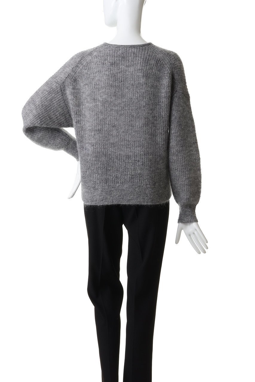 【プルミエ アロンディスモン/1er Arrondissement】のウールモヘア畦ニットプルオーバー 人気、トレンドファッション・服の通販 founy(ファニー) 　ファッション　Fashion　レディースファッション　Fashion for Women　トップス・カットソー　Cut & Sew Tops　ニット　Knit Tops & Sweaters　カジュアルプルオーバー・ニットトップス　Pullovers & Knit Tops / Casual Pullovers　2026年　2026　なめらか　Smooth, Silky Texture　シルバー　Silver, Metallic Silver　冬　Winter / This Winter　夏　Summer　春　Spring　S/S・春夏　SS, Spring/Summer, Warm Season　畦　Ribbed Knit　other-4|ID: prp329100004782625 ipo3291000000034706085