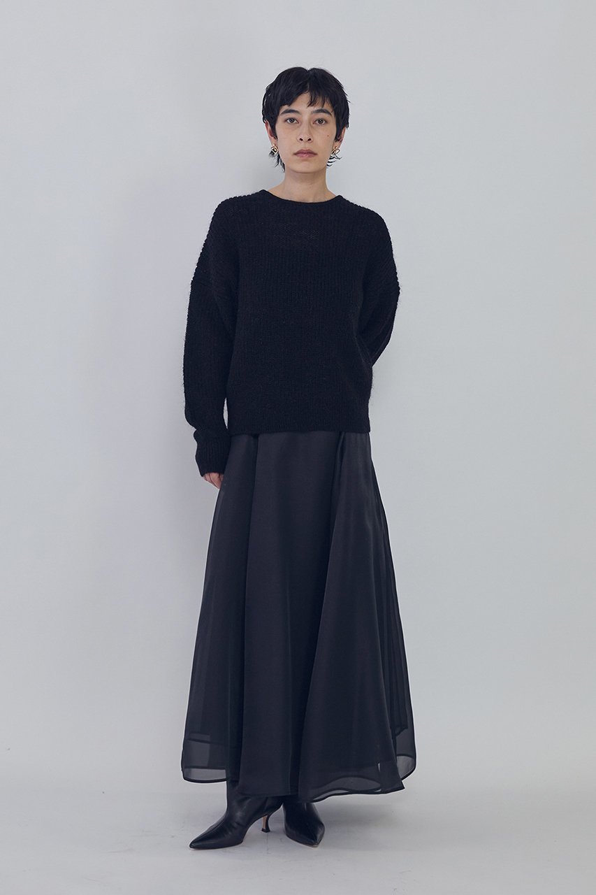 【プルミエ アロンディスモン/1er Arrondissement】のウールモヘア畦ニットプルオーバー 人気、トレンドファッション・服の通販 founy(ファニー) ファッション Fashion レディースファッション Fashion for Women トップス・カットソー Cut & Sew Tops ニット Knit Tops & Sweaters カジュアルプルオーバー・ニットトップス Pullovers & Knit Tops / Casual Pullovers 2026年 2026 なめらか Smooth, Silky Texture シルバー Silver, Metallic Silver 冬 Winter / This Winter 夏 Summer 春 Spring S/S・春夏 SS, Spring/Summer, Warm Season 畦 Ribbed Knit other-7|ID: prp329100004782625 ipo3291000000034910639