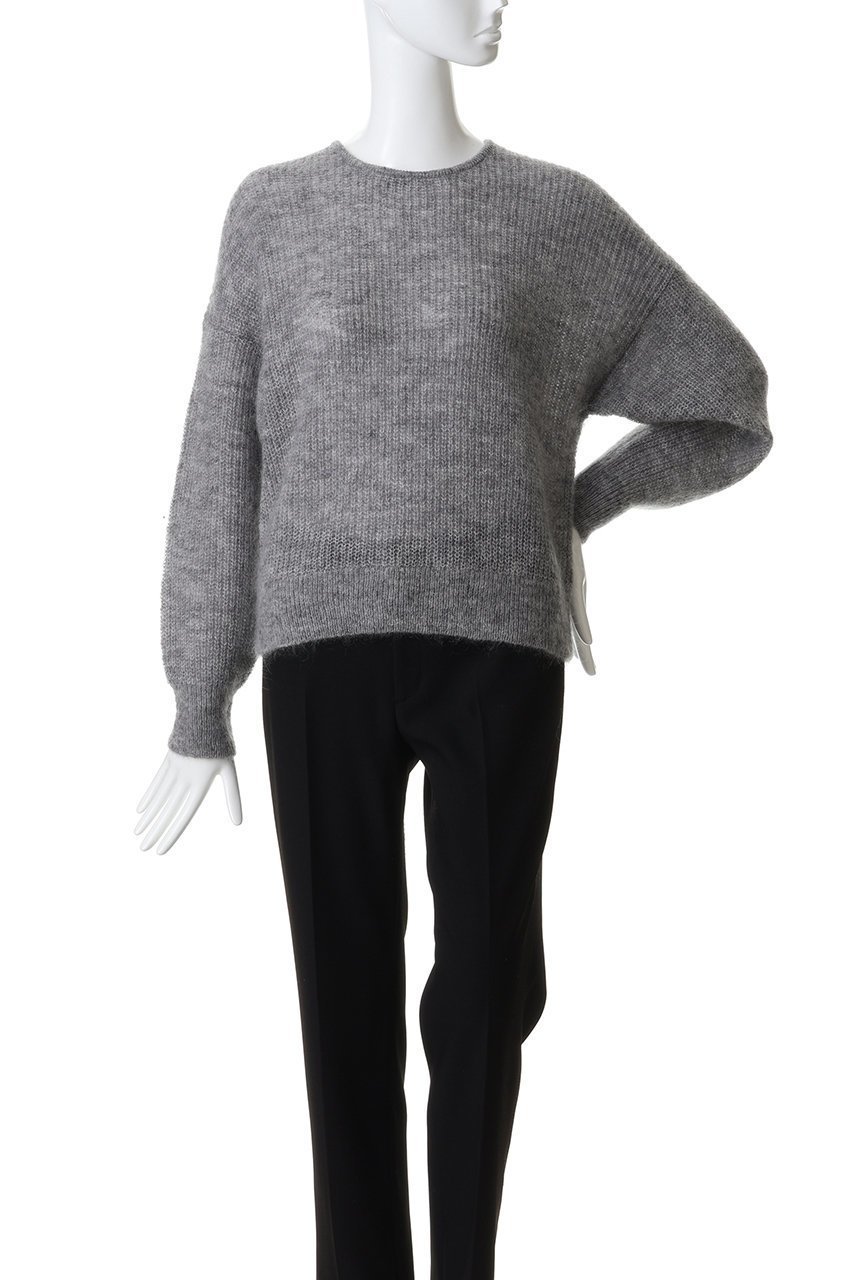 【プルミエ アロンディスモン/1er Arrondissement】のウールモヘア畦ニットプルオーバー 人気、トレンドファッション・服の通販 founy(ファニー) 　ファッション　Fashion　レディースファッション　Fashion for Women　トップス・カットソー　Cut & Sew Tops　ニット　Knit Tops & Sweaters　カジュアルプルオーバー・ニットトップス　Pullovers & Knit Tops / Casual Pullovers　2026年　2026　なめらか　Smooth, Silky Texture　シルバー　Silver, Metallic Silver　冬　Winter / This Winter　夏　Summer　春　Spring　S/S・春夏　SS, Spring/Summer, Warm Season　畦　Ribbed Knit　other-2|ID: prp329100004782625 ipo3291000000036137504