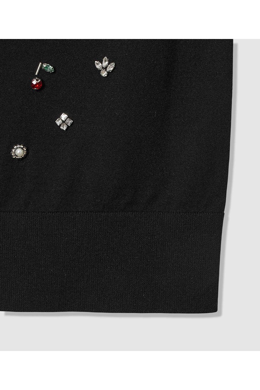 【アルアバイル/allureville】の【LOULOU WILLOUGHBY】CHERRYビジュータンク 人気、トレンドファッション・服の通販 founy(ファニー) 　ファッション　Fashion　レディースファッション　Fashion for Women　トップス・カットソー　Cut & Sew Tops　ニット　Knit Tops & Sweaters　カジュアルプルオーバー・ニットトップス　Pullovers & Knit Tops / Casual Pullovers　2026年　2026　カーディガン　Cardigan, Knitwear　スクエア　Square, Square Shape　タンク　Tank Top, Sleeveless Top　チェリー　Cherry, Cherry Pattern　ビジュー　Bijou, Jewel-like Accent　モチーフ　Motif, Design Theme　夏　Summer　春　Spring　S/S・春夏　SS, Spring/Summer, Warm Season　other-4|ID: prp329100004782627 ipo3291000000035878301