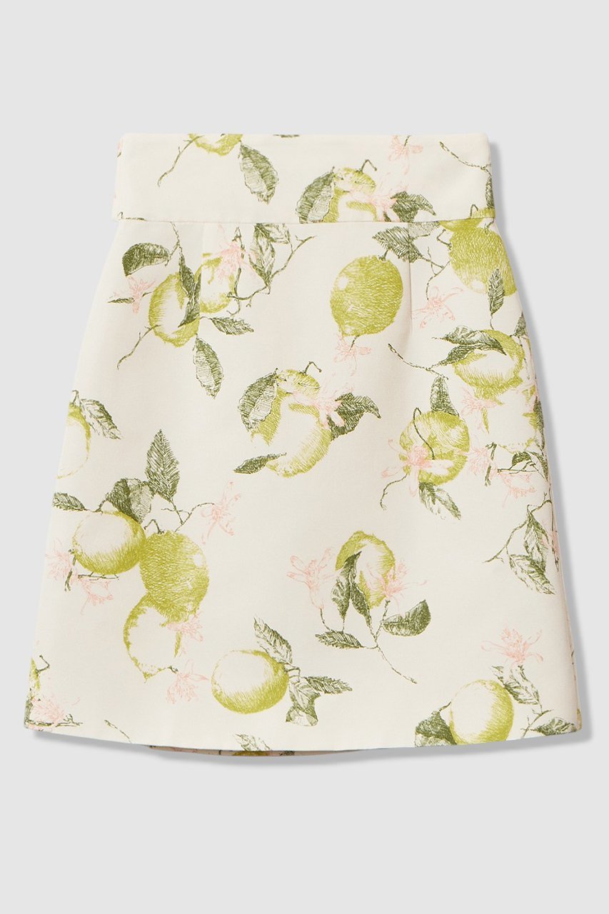 【アルアバイル/allureville】の【LOULOU WILLOUGHBY】RATTI レモン柄ラップミニスカート 人気、トレンドファッション・服の通販 founy(ファニー) 　ファッション　Fashion　レディースファッション　Fashion for Women　スカート　Skirts　ミニスカート　Mini Skirts　2026年　2026　イタリア　Italy　グログラン　Grosgrain, Grosgrain Ribbon　プリント　Print, Printed Pattern　ミニスカート　Mini Skirt, Short Skirt　ラップ　Wrap, Wrap Design　夏　Summer　春　Spring　S/S・春夏　SS, Spring/Summer, Warm Season　other-2|ID: prp329100004782628 ipo3291000000034706105