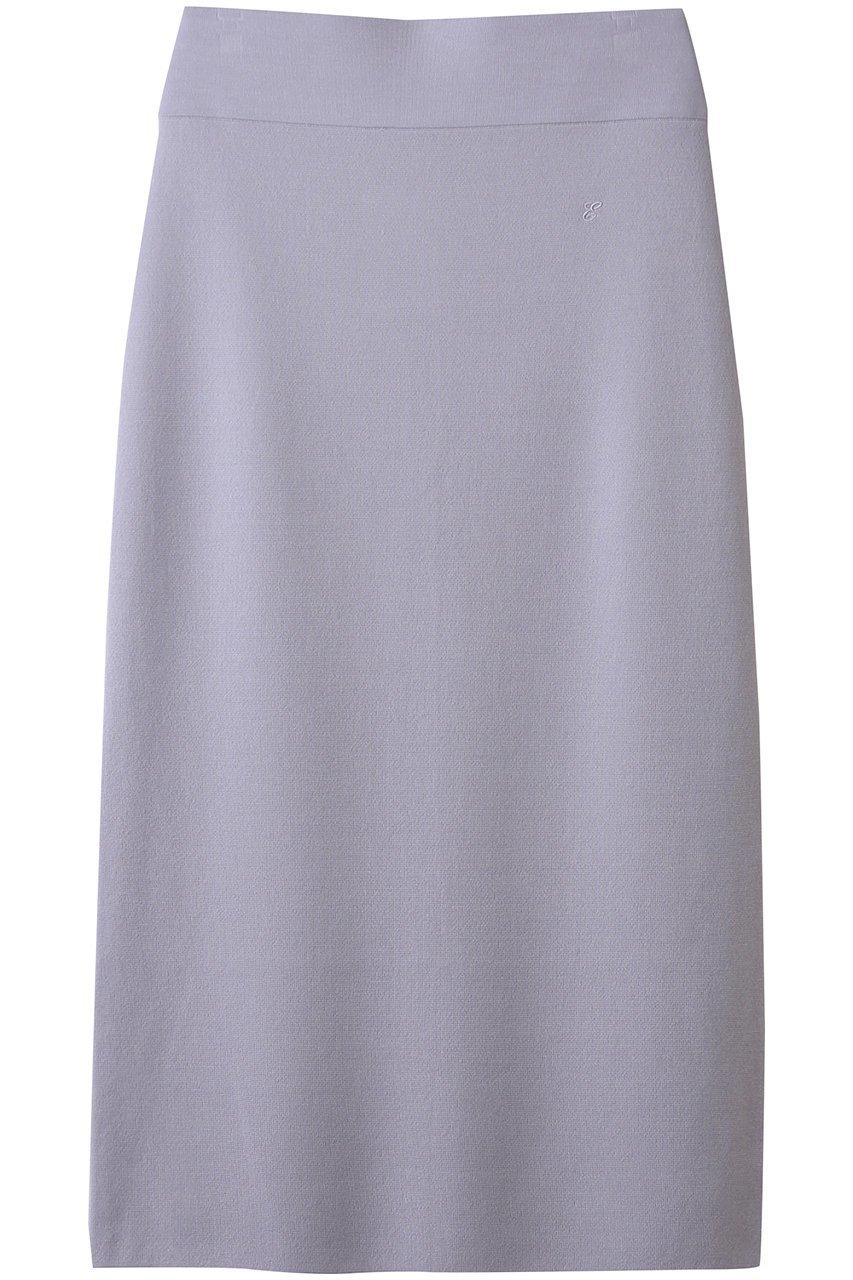 【エブール/ebure】のハイゲージミラノリブ Iラインニットスカート インテリア・キッズ・メンズ・レディースファッション・服の通販 founy(ファニー) 　ファッション　Fashion　レディースファッション　Fashion for Women　スカート　Skirts　ストレート　Straight, Straight Cut　リラックス　Relax, Relaxed Fit　ラベンダー|ID: prp329100004782629 ipo3291000000036692732