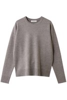 【エブール/ebure】の【12/5 0:00販売開始】ハイゲージミラノリブ クルーネックニットプルオーバー 人気、トレンドファッション・服の通販 founy(ファニー) ファッション Fashion レディースファッション Fashion for Women トップス・カットソー Cut & Sew Tops ニット Knit Tops & Sweaters カジュアルプルオーバー・ニットトップス Pullovers & Knit Tops / Casual Pullovers 2026年 2026 インナー Innerwear コンパクト Compact, Small Size ジャケット Jacket, Outerwear ストレート Straight, Straight Cut ミラノリブ Milano Rib, Milano Stitch 夏 Summer 春 Spring S/S・春夏 SS, Spring/Summer, Warm Season |ID:prp329100004782630