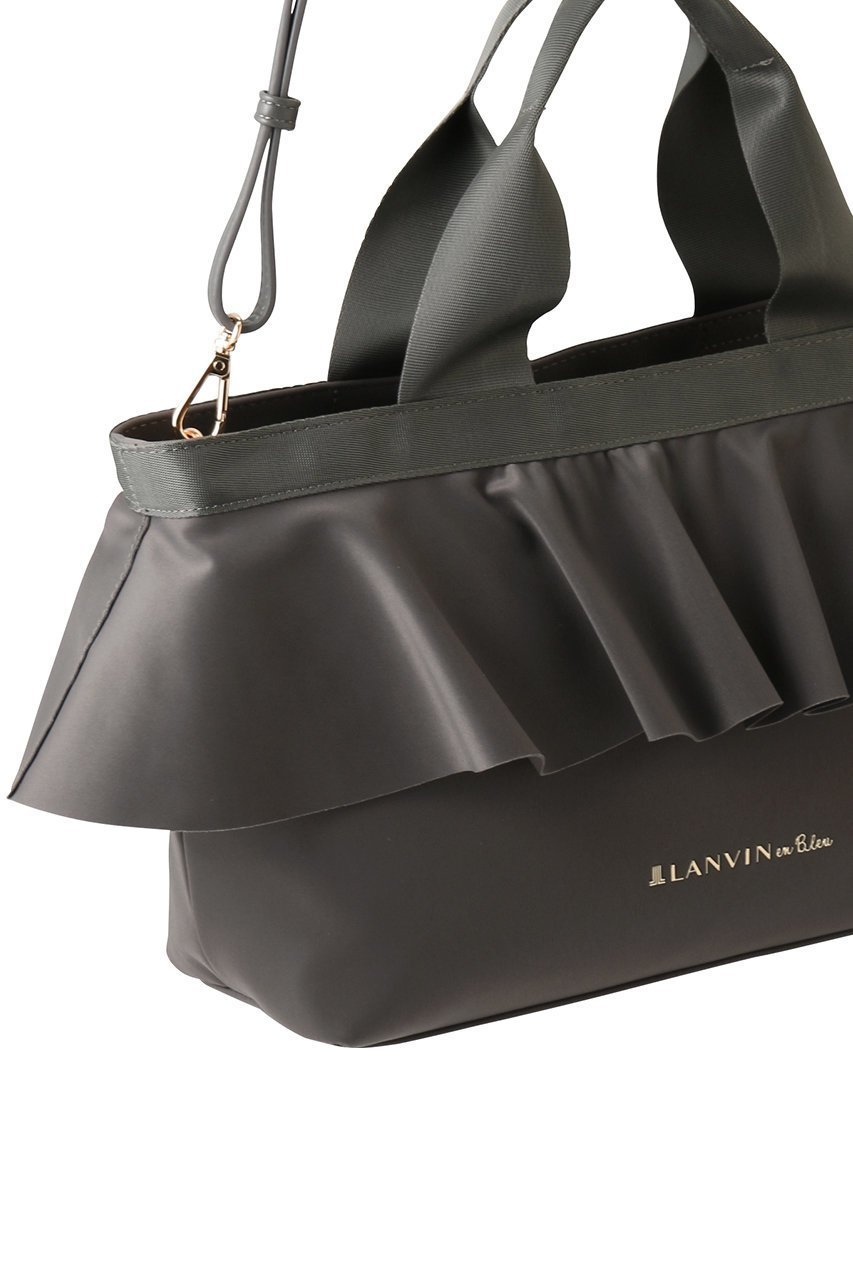 【ランバン オン ブルー/LANVIN en Bleu】のラッフルフリルトートバッグ 人気、トレンドファッション・服の通販 founy(ファニー) 　ファッション　Fashion　レディースファッション　Fashion for Women　バッグ　Bags　2026年　2026　パーティ　Party, Party Style　夏　Summer　春　Spring　S/S・春夏　SS, Spring/Summer, Warm Season　other-4|ID: prp329100004783575 ipo3291000000034716204