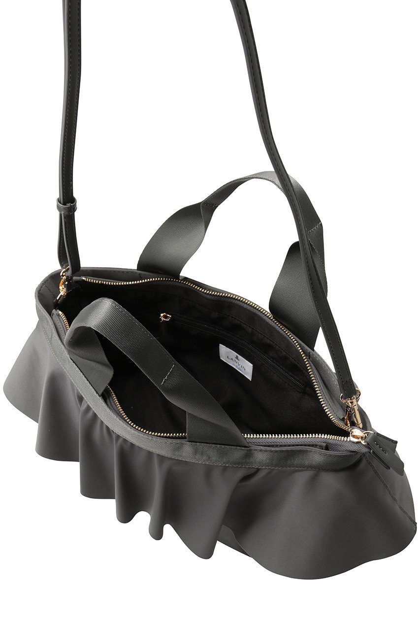 【ランバン オン ブルー/LANVIN en Bleu】のラッフルフリルトートバッグ 人気、トレンドファッション・服の通販 founy(ファニー) 　ファッション　Fashion　レディースファッション　Fashion for Women　バッグ　Bags　2026年　2026　パーティ　Party, Party Style　夏　Summer　春　Spring　S/S・春夏　SS, Spring/Summer, Warm Season　other-5|ID: prp329100004783575 ipo3291000000034716205