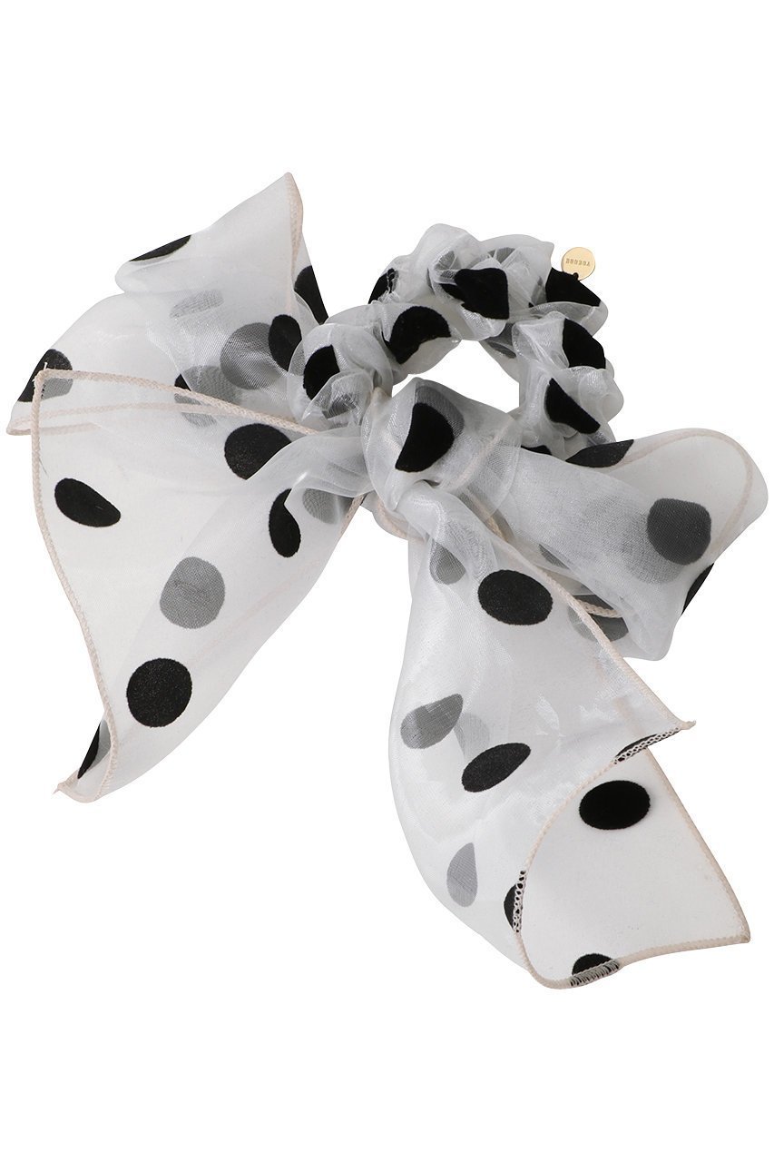 【トレス/TRESSE】のSheer Dot Ribbon Chouchou インテリア・キッズ・メンズ・レディースファッション・服の通販 founy(ファニー) 　ファッション　Fashion　レディースファッション　Fashion for Women　シュシュ&ヘアアクセ/ヘアアレンジ　Scrunchies & Hair Accessories　2026年　2026　アクセサリー　Fashion Accessories　チュール　Tulip, Tulip Motif　ドット　Polka Dot, Dot Pattern　リボン　Ribbon, Bow　夏　Summer　春　Spring　S/S・春夏　SS, Spring/Summer, Warm Season　ホワイト|ID: prp329100004784108 ipo3291000000035760040