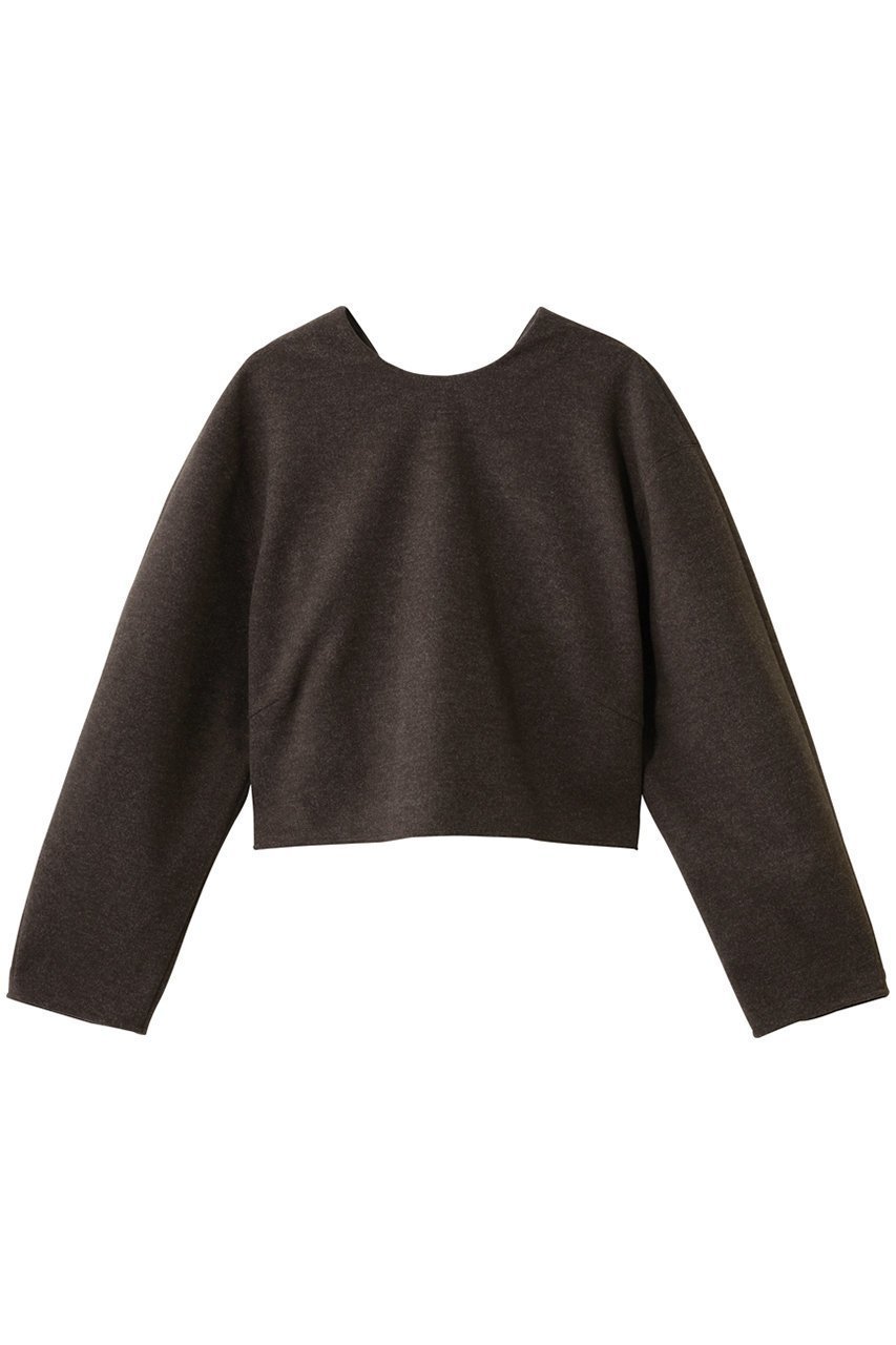 【スタニングルアー/STUNNING LURE】の【12/10 11:00販売開始】ニードルストレッチプルオーバー インテリア・キッズ・メンズ・レディースファッション・服の通販 founy(ファニー) 　ファッション　Fashion　レディースファッション　Fashion for Women　トップス・カットソー　Cut & Sew Tops　ニット　Knit Tops & Sweaters　カジュアルプルオーバー・ニットトップス　Pullovers & Knit Tops / Casual Pullovers　ショート　Short, Short Length　シンプル　Simple, Minimal　ストレッチ　Stretch, Stretchy Fabric　フレア　Flare, Flared　ボトム　Bottoms, Lower Wear　新作・新入荷　New Arrivals / New In　ダークブラウン|ID: prp329100004784147 ipo3291000000034724519