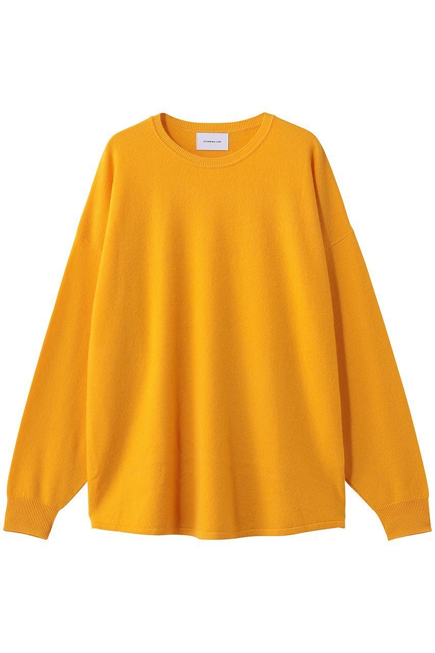 【スタニングルアー/STUNNING LURE】の【12/10 11:00販売開始】rカシミヤルーズニットプルオーバー インテリア・キッズ・メンズ・レディースファッション・服の通販 founy(ファニー) ファッション Fashion レディースファッション Fashion for Women トップス・カットソー Cut & Sew Tops ニット Knit Tops & Sweaters カジュアルプルオーバー・ニットトップス Pullovers & Knit Tops / Casual Pullovers インナー Innerwear ルーズ Loose, Oversized 新作・新入荷 New Arrivals / New In A/W・秋冬 Autumn/Winter オレンジ|ID: prp329100004784149 ipo3291000000034724533