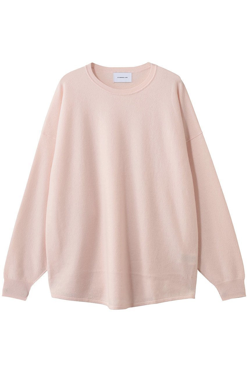 【スタニングルアー/STUNNING LURE】の【12/10 11:00販売開始】rカシミヤルーズニットプルオーバー インテリア・キッズ・メンズ・レディースファッション・服の通販 founy(ファニー) ファッション Fashion レディースファッション Fashion for Women トップス・カットソー Cut & Sew Tops ニット Knit Tops & Sweaters カジュアルプルオーバー・ニットトップス Pullovers & Knit Tops / Casual Pullovers インナー Innerwear ルーズ Loose, Oversized 新作・新入荷 New Arrivals / New In A/W・秋冬 Autumn/Winter ライトピンク|ID: prp329100004784149 ipo3291000000034724534