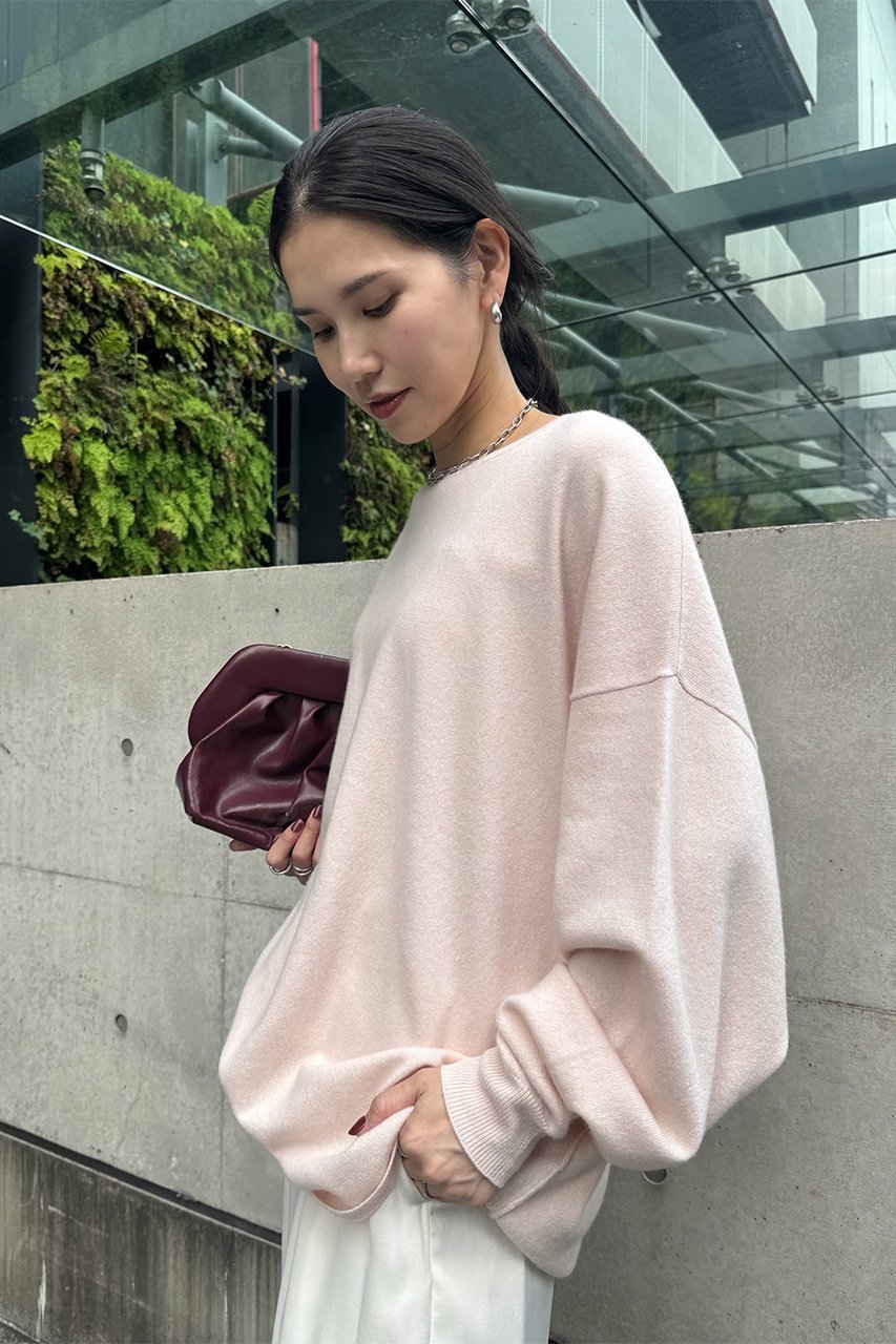 【スタニングルアー/STUNNING LURE】のrカシミヤルーズニットプルオーバー 人気、トレンドファッション・服の通販 founy(ファニー) 　ファッション　Fashion　レディースファッション　Fashion for Women　トップス・カットソー　Cut & Sew Tops　ニット　Knit Tops & Sweaters　カジュアルプルオーバー・ニットトップス　Pullovers & Knit Tops / Casual Pullovers　インナー　Innerwear　ルーズ　Loose, Oversized　A/W・秋冬　Autumn/Winter　other-7|ID: prp329100004784149 ipo3291000000034806990