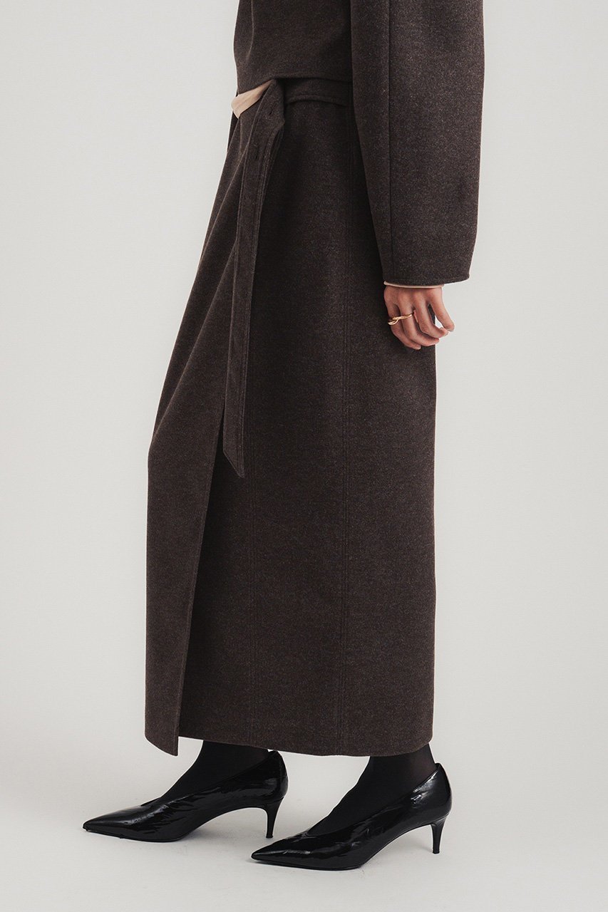 【スタニングルアー/STUNNING LURE】のニードルストレッチスカート 人気、トレンドファッション・服の通販 founy(ファニー) 　ファッション　Fashion　レディースファッション　Fashion for Women　スカート　Skirts　ロングスカート　Long Skirts / Maxi & Midi Skirts　アシンメトリー　Asymmetrical Style　ショート　Short, Short Length　ストレッチ　Stretch, Stretchy Fabric　フロント　Front, Front Design　ロング　Long, Long-Length　今季　This Season, Current Season　other-7|ID: prp329100004784150 ipo3291000000034806993