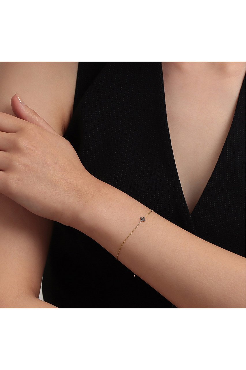 【プラス ヴァンドーム/Plus Vendome】のPLUS MICROTATTOO K10ブラウンダイヤモンド ブレスレット 人気、トレンドファッション・服の通販 founy(ファニー) 　ファッション　Fashion　レディースファッション　Fashion for Women　ジュエリー　Jewelry　チェーン＆カフブレスレット　Cuff & Chain Bracelets　バングル・カフブレスレット　Bangles & Cuff Bracelets　おすすめ　Recommended / Our Picks　イエロー　Yellow　コレクション　Collection, Seasonal Line　コーティング　Coating, Coated Finish　ダイヤモンド　Diamond, Brilliant Cut　チェーン　Chain, Chain Strap　ブレスレット　Bracelet, Wristband　時計　Watch, Wristwatch　other-2|ID: prp329100004784640 ipo3291000000034734674