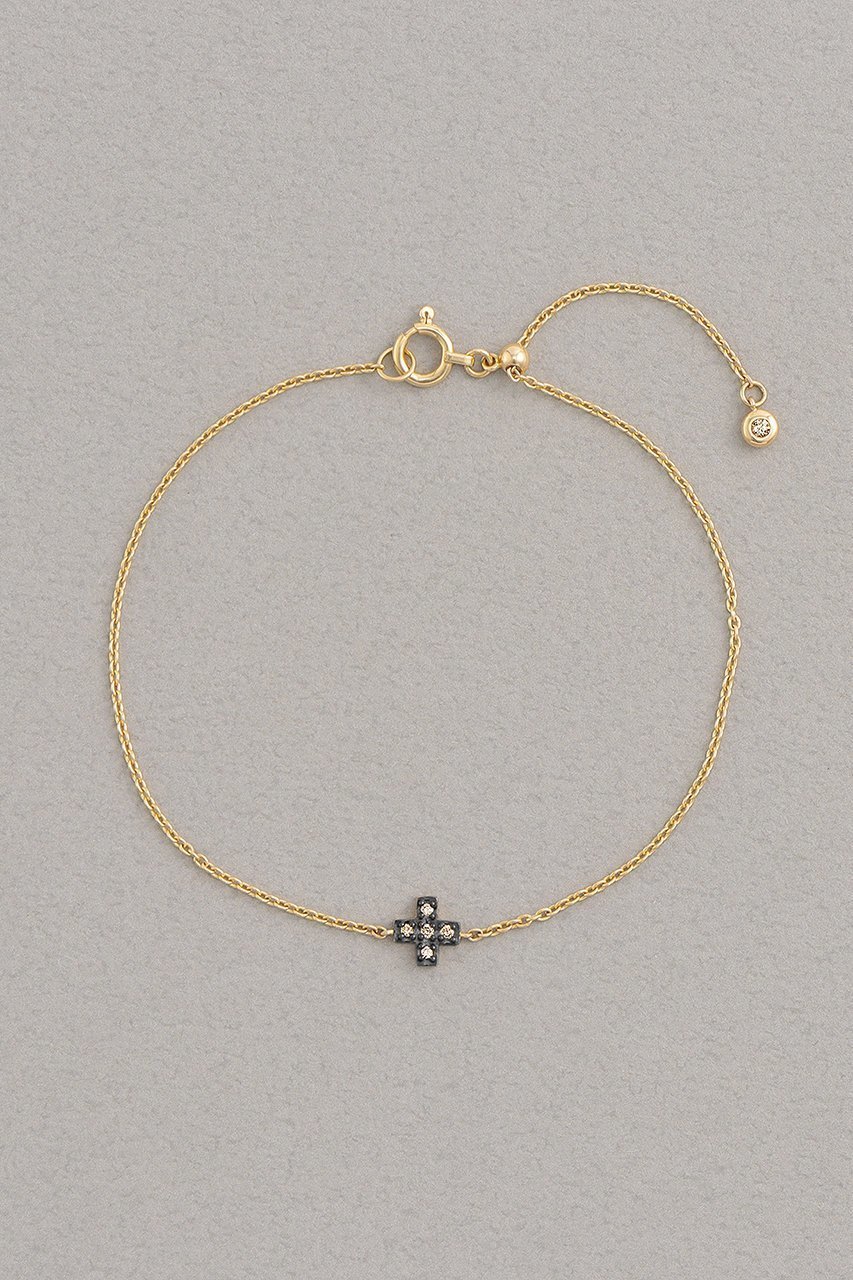 【プラス ヴァンドーム/Plus Vendome】のPLUS MICROTATTOO K10ブラウンダイヤモンド ブレスレット 人気、トレンドファッション・服の通販 founy(ファニー) 　ファッション　Fashion　レディースファッション　Fashion for Women　ジュエリー　Jewelry　チェーン＆カフブレスレット　Cuff & Chain Bracelets　バングル・カフブレスレット　Bangles & Cuff Bracelets　おすすめ　Recommended / Our Picks　イエロー　Yellow　コレクション　Collection, Seasonal Line　コーティング　Coating, Coated Finish　ダイヤモンド　Diamond, Brilliant Cut　チェーン　Chain, Chain Strap　ブレスレット　Bracelet, Wristband　時計　Watch, Wristwatch　other-3|ID: prp329100004784640 ipo3291000000035974218