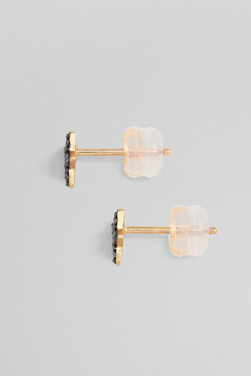 【プラス ヴァンドーム/Plus Vendome】のLUCKY STAR so black MICROTATTOO K10 ブラックダイヤモンド ピアス 人気、トレンドファッション・服の通販 founy(ファニー) 　ファッション　Fashion　レディースファッション　Fashion for Women　ジュエリー　Jewelry　ファッションリング　Fashion Rings　イヤリング・フープ・ドロップタイプ　Hoop, Drop & Clip Earrings　おすすめ　Recommended / Our Picks　イエロー　Yellow　イヤリング　Earrings　コレクション　Collection, Seasonal Line　ダイヤモンド　Diamond, Brilliant Cut　other-5|ID: prp329100004784641 ipo3291000000034734686