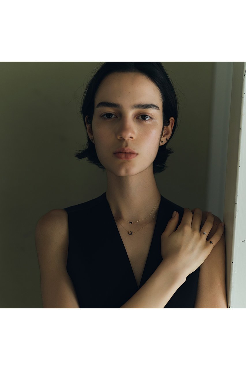 【プラス ヴァンドーム/Plus Vendome】のLOVE MICROTATTOO K10ブラウンダイヤモンド ピアス 人気、トレンドファッション・服の通販 founy(ファニー) 　ファッション　Fashion　レディースファッション　Fashion for Women　ジュエリー　Jewelry　ファッションリング　Fashion Rings　イヤリング・フープ・ドロップタイプ　Hoop, Drop & Clip Earrings　おすすめ　Recommended / Our Picks　イエロー　Yellow　イヤリング　Earrings　コレクション　Collection, Seasonal Line　ダイヤモンド　Diamond, Brilliant Cut　エレガント 上品　Elegant　新作・新入荷　New Arrivals / New In　other-8|ID: prp329100004784642 ipo3291000000034734698