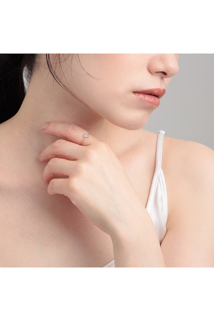 【プラス ヴァンドーム/Plus Vendome】のLOVEMICROTATTOO K10ブラウンダイヤモンド リング 人気、トレンドファッション・服の通販 founy(ファニー) 　ファッション　Fashion　レディースファッション　Fashion for Women　ジュエリー　Jewelry　おすすめ　Recommended / Our Picks　イエロー　Yellow　ギフト プレゼント　Gift / Present　コレクション　Collection, Seasonal Line　コーティング　Coating, Coated Finish　シルバー　Silver, Metallic Silver　ダイヤモンド　Diamond, Brilliant Cut　チェーン　Chain, Chain Strap　エレガント 上品　Elegant　other-6|ID: prp329100004784643 ipo3291000000036073120