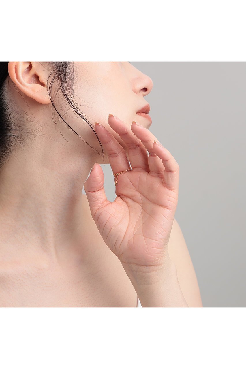 【プラス ヴァンドーム/Plus Vendome】のLOVEMICROTATTOO K10ブラウンダイヤモンド リング 人気、トレンドファッション・服の通販 founy(ファニー) 　ファッション　Fashion　レディースファッション　Fashion for Women　ジュエリー　Jewelry　おすすめ　Recommended / Our Picks　イエロー　Yellow　ギフト プレゼント　Gift / Present　コレクション　Collection, Seasonal Line　コーティング　Coating, Coated Finish　シルバー　Silver, Metallic Silver　ダイヤモンド　Diamond, Brilliant Cut　チェーン　Chain, Chain Strap　エレガント 上品　Elegant　other-8|ID: prp329100004784643 ipo3291000000036073122