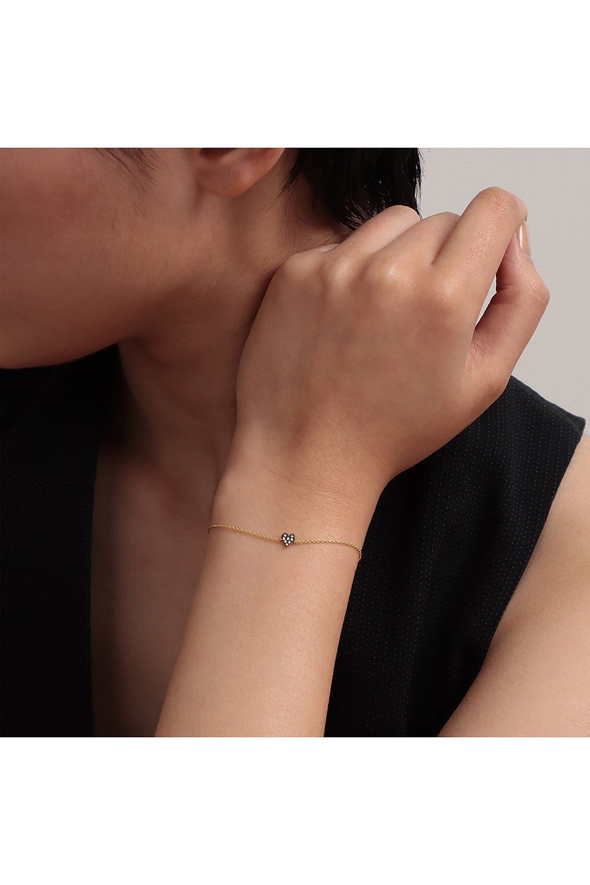 【プラス ヴァンドーム/Plus Vendome】のLOVE MICROTATTOO K10ブラウンダイヤモンド ブレスレット 人気、トレンドファッション・服の通販 founy(ファニー) 　ファッション　Fashion　レディースファッション　Fashion for Women　ジュエリー　Jewelry　チェーン＆カフブレスレット　Cuff & Chain Bracelets　バングル・カフブレスレット　Bangles & Cuff Bracelets　おすすめ　Recommended / Our Picks　イエロー　Yellow　ギフト プレゼント　Gift / Present　コレクション　Collection, Seasonal Line　コーティング　Coating, Coated Finish　ダイヤモンド　Diamond, Brilliant Cut　チェーン　Chain, Chain Strap　ブレスレット　Bracelet, Wristband　エレガント 上品　Elegant　新作・新入荷　New Arrivals / New In　時計　Watch, Wristwatch　other-2|ID: prp329100004784651 ipo3291000000034734777