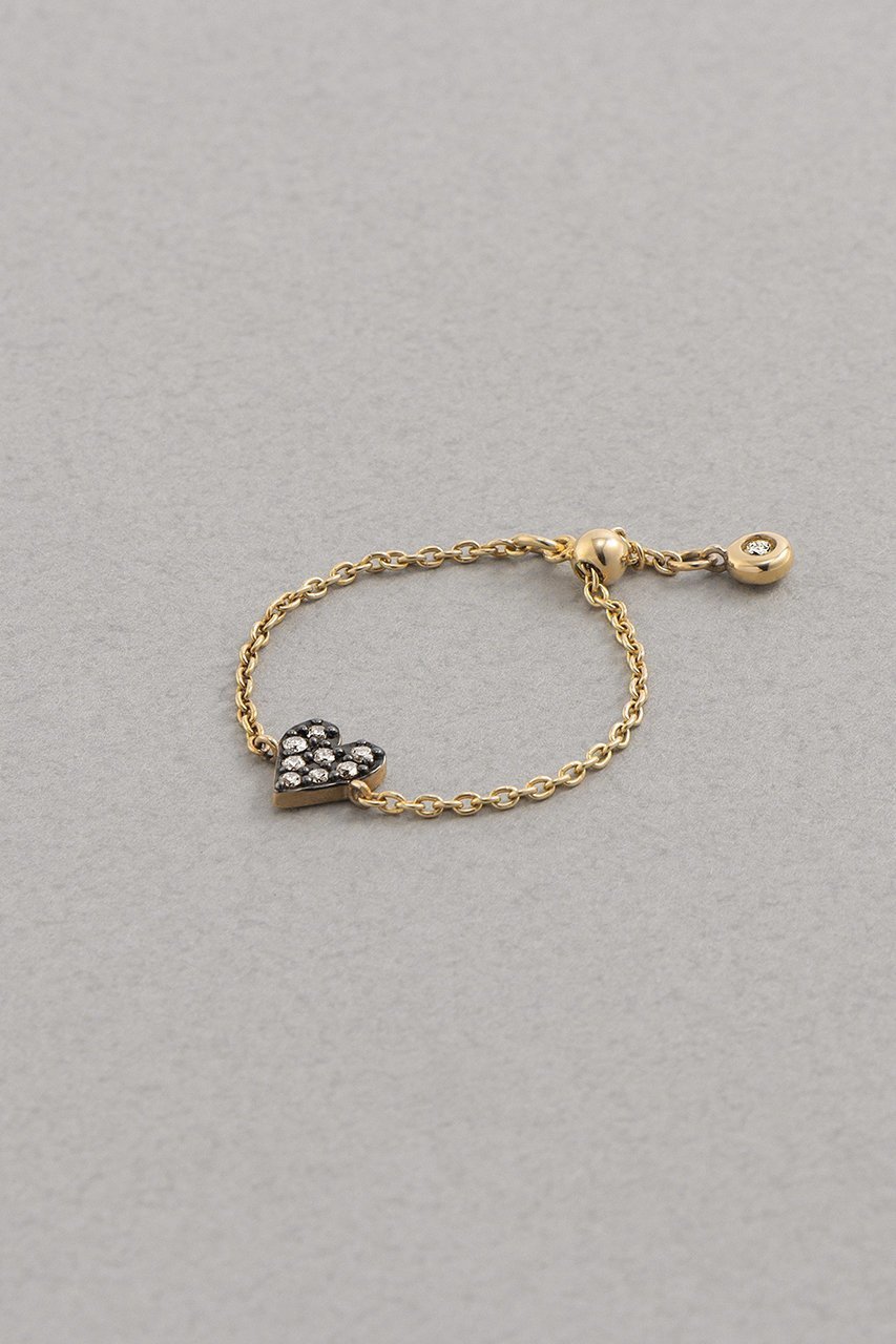 【プラス ヴァンドーム/Plus Vendome】のLOVE MICROTATTOO K10ブラウンダイヤモンド リング 人気、トレンドファッション・服の通販 founy(ファニー) 　ファッション　Fashion　レディースファッション　Fashion for Women　おすすめ　Recommended / Our Picks　イエロー　Yellow　ギフト プレゼント　Gift / Present　コレクション　Collection, Seasonal Line　コーティング　Coating, Coated Finish　ダイヤモンド　Diamond, Brilliant Cut　チェーン　Chain, Chain Strap　新作・新入荷　New Arrivals / New In　other-3|ID: prp329100004784657 ipo3291000000034734819