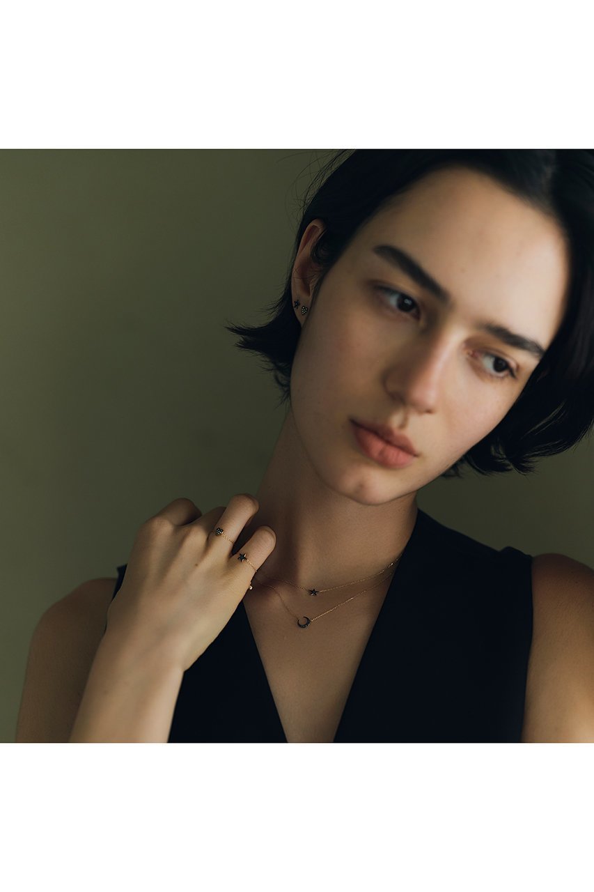 【プラス ヴァンドーム/Plus Vendome】のLOVE MICROTATTOO K10ブラウンダイヤモンド リング 人気、トレンドファッション・服の通販 founy(ファニー) 　ファッション　Fashion　レディースファッション　Fashion for Women　おすすめ　Recommended / Our Picks　イエロー　Yellow　ギフト プレゼント　Gift / Present　コレクション　Collection, Seasonal Line　コーティング　Coating, Coated Finish　ダイヤモンド　Diamond, Brilliant Cut　チェーン　Chain, Chain Strap　新作・新入荷　New Arrivals / New In　other-8|ID: prp329100004784657 ipo3291000000034734824