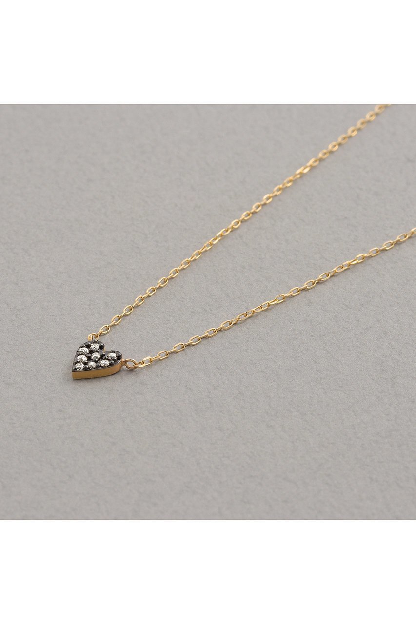 【プラス ヴァンドーム/Plus Vendome】のLOVE MICROTATTOO K10ブラウンダイヤモンド ネックレス 人気、トレンドファッション・服の通販 founy(ファニー) 　ファッション　Fashion　レディースファッション　Fashion for Women　ジュエリー　Jewelry　ネックレス　Necklaces & Pendants　おすすめ　Recommended / Our Picks　イエロー　Yellow　ギフト プレゼント　Gift / Present　コレクション　Collection, Seasonal Line　コーティング　Coating, Coated Finish　ダイヤモンド　Diamond, Brilliant Cut　チェーン　Chain, Chain Strap　ネックレス　Necklace, Pendant Necklace　フィット　Fit, Slim Fit　新作・新入荷　New Arrivals / New In　other-4|ID: prp329100004784661 ipo3291000000034734856