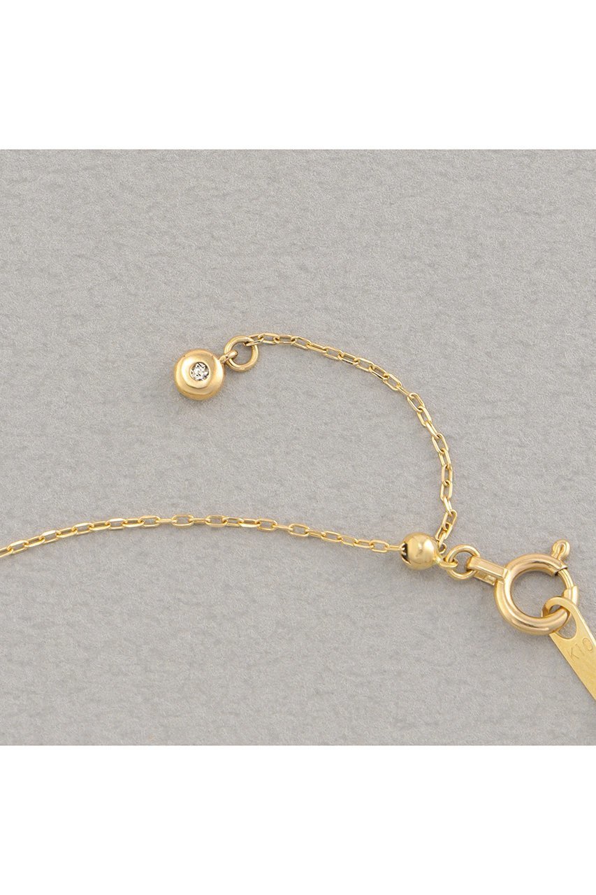 【プラス ヴァンドーム/Plus Vendome】のLOVE MICROTATTOO K10ブラウンダイヤモンド ネックレス 人気、トレンドファッション・服の通販 founy(ファニー) 　ファッション　Fashion　レディースファッション　Fashion for Women　ジュエリー　Jewelry　ネックレス　Necklaces & Pendants　おすすめ　Recommended / Our Picks　イエロー　Yellow　ギフト プレゼント　Gift / Present　コレクション　Collection, Seasonal Line　コーティング　Coating, Coated Finish　ダイヤモンド　Diamond, Brilliant Cut　チェーン　Chain, Chain Strap　ネックレス　Necklace, Pendant Necklace　フィット　Fit, Slim Fit　other-5|ID: prp329100004784661 ipo3291000000035974328