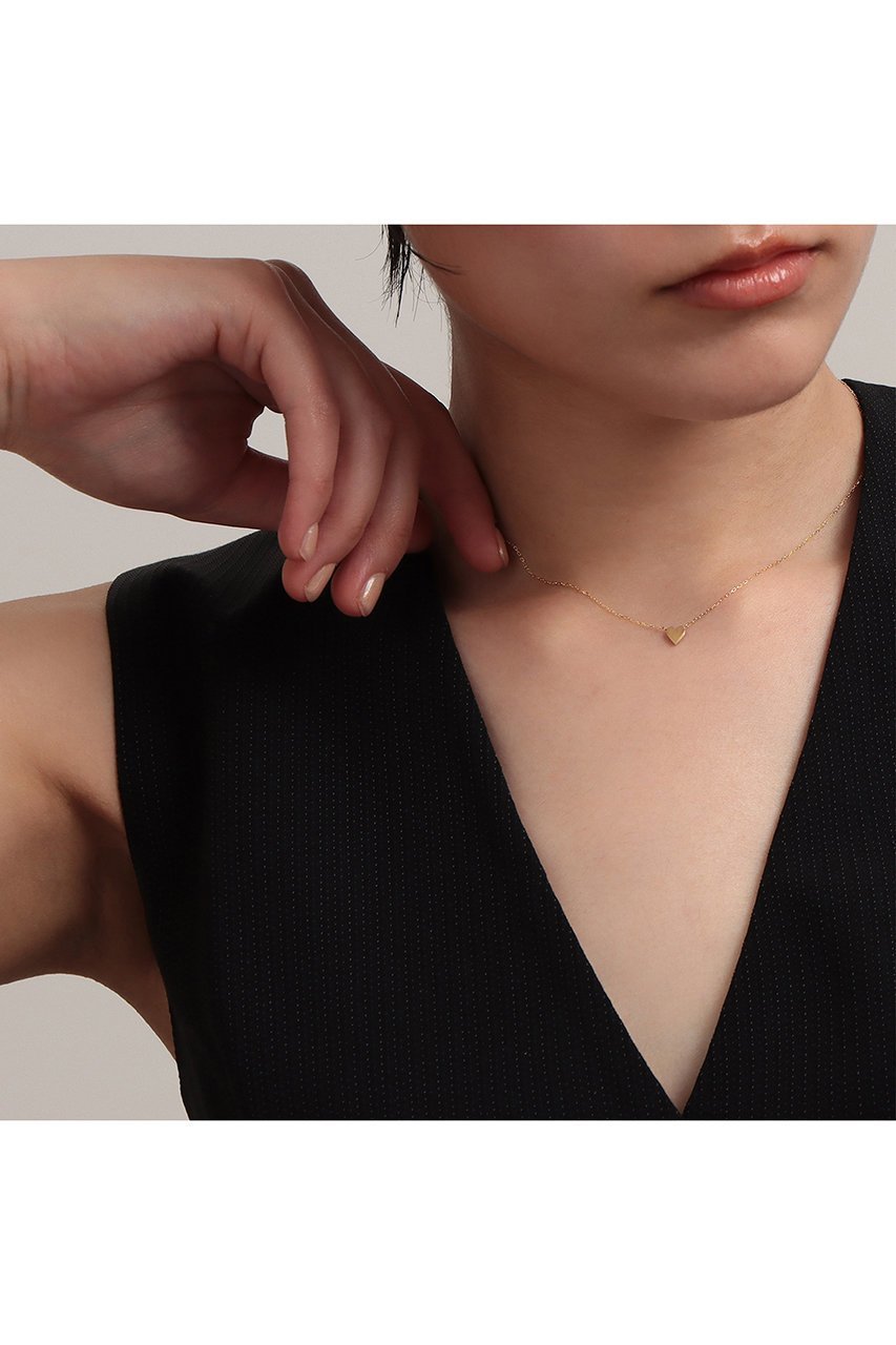 【プラス ヴァンドーム/Plus Vendome】のLOVE MICROTATTOO K10ブラウンダイヤモンド ネックレス 人気、トレンドファッション・服の通販 founy(ファニー) 　ファッション　Fashion　レディースファッション　Fashion for Women　ジュエリー　Jewelry　ネックレス　Necklaces & Pendants　おすすめ　Recommended / Our Picks　イエロー　Yellow　ギフト プレゼント　Gift / Present　コレクション　Collection, Seasonal Line　コーティング　Coating, Coated Finish　ダイヤモンド　Diamond, Brilliant Cut　チェーン　Chain, Chain Strap　ネックレス　Necklace, Pendant Necklace　フィット　Fit, Slim Fit　other-7|ID: prp329100004784661 ipo3291000000035974330