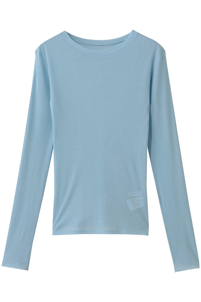 【スタニングルアー/STUNNING LURE】の【12/10 11:00販売開始】インナーカラーロンT インテリア・キッズ・メンズ・レディースファッション・服の通販 founy(ファニー) 　ファッション　Fashion　レディースファッション　Fashion for Women　トップス・カットソー　Cut & Sew Tops　シャツ・ブラウス・オフィスカジュアル　Elegant Blouses & Button-Ups　ロングTシャツ・Tシャツ　Longline T-Shirts & Tees　カットソー・ベーシックTシャツ　Cut-and-Sewn Tops / Stretch Tees & Basics　なめらか　Smooth, Silky Texture　キャミワンピース　Cami Dress, Slip Dress　スウェット / スエット　Sweatshirt, Sweatwear　スリーブ　Sleeve, Long Sleeve / Short Sleeve　ベスト　Vest, Waistcoat　ロング　Long, Long-Length　新作・新入荷　New Arrivals / New In　ブルー|ID: prp329100004784680 ipo3291000000034734953